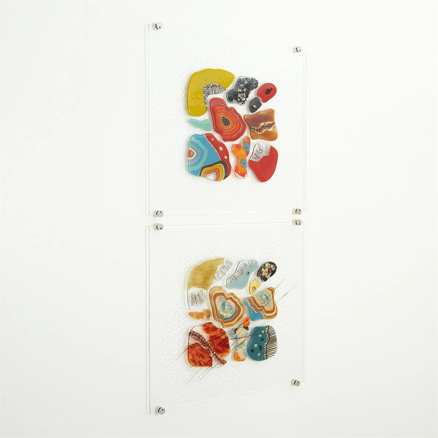 Global Views Fused Glass Wall Panel - Warm - Image 4