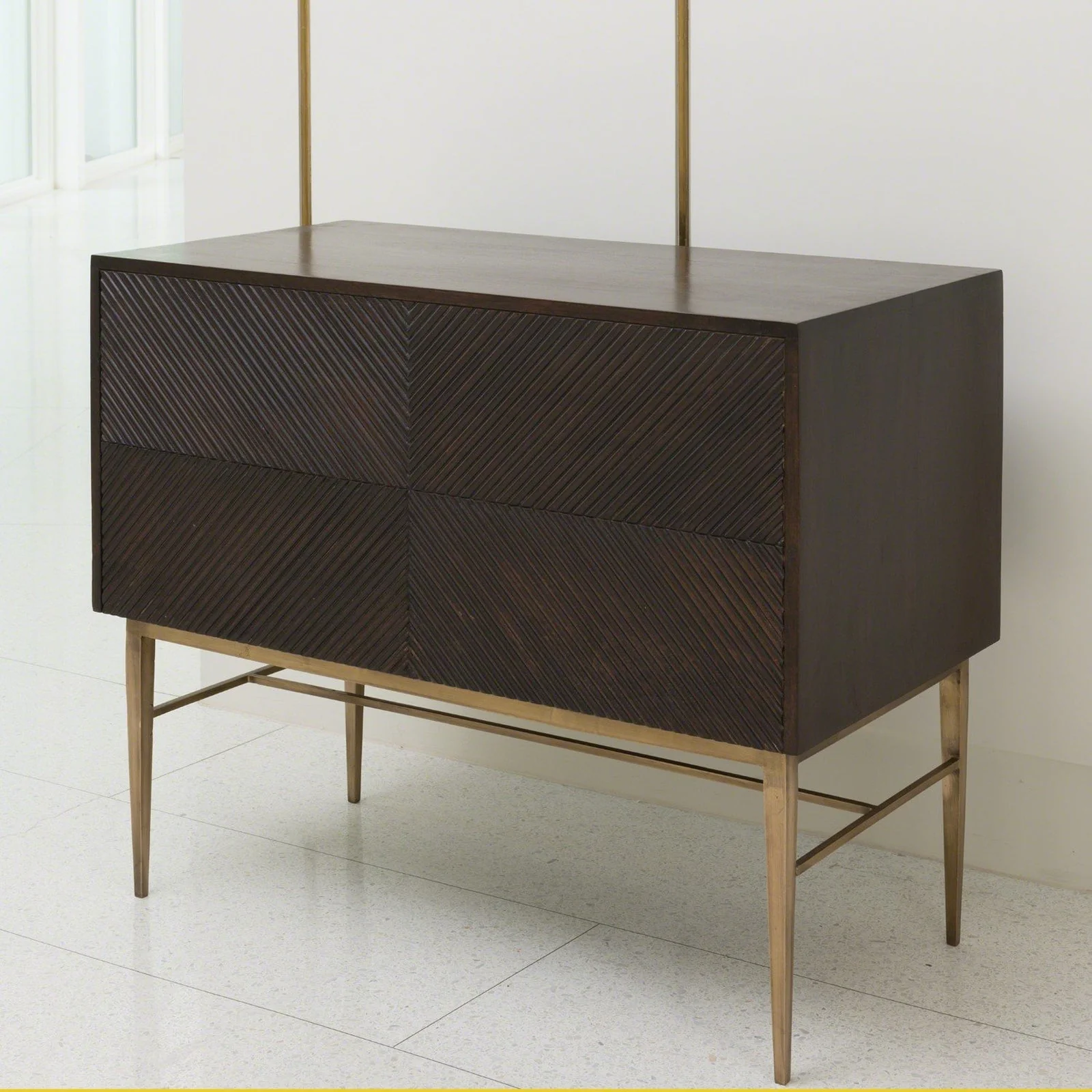 Global Views Galapagos Two Drawer Chest - Image 3