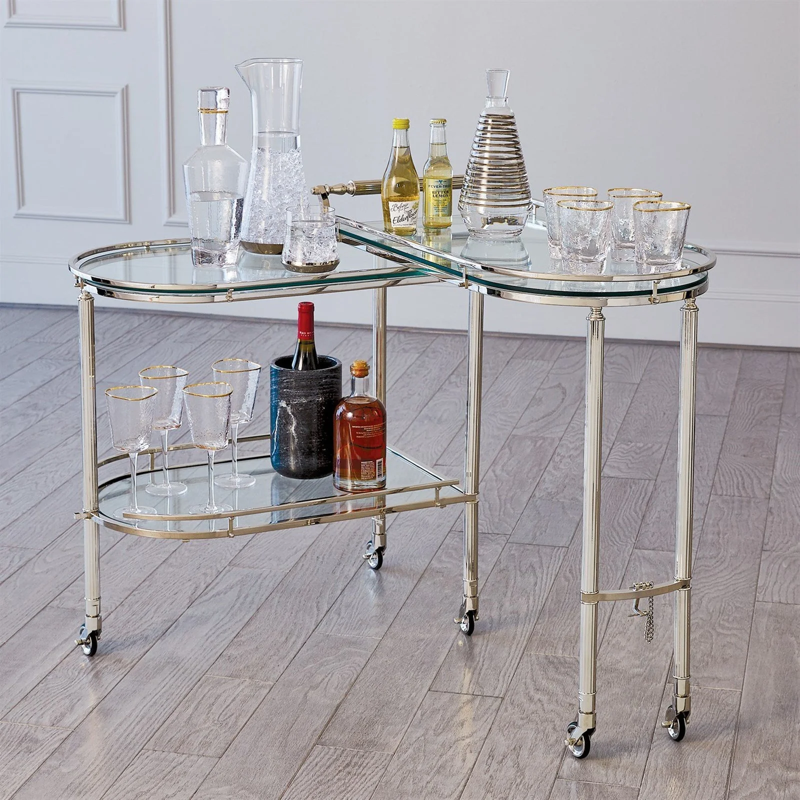 Global Views Gallery Folding Bar - Image 6
