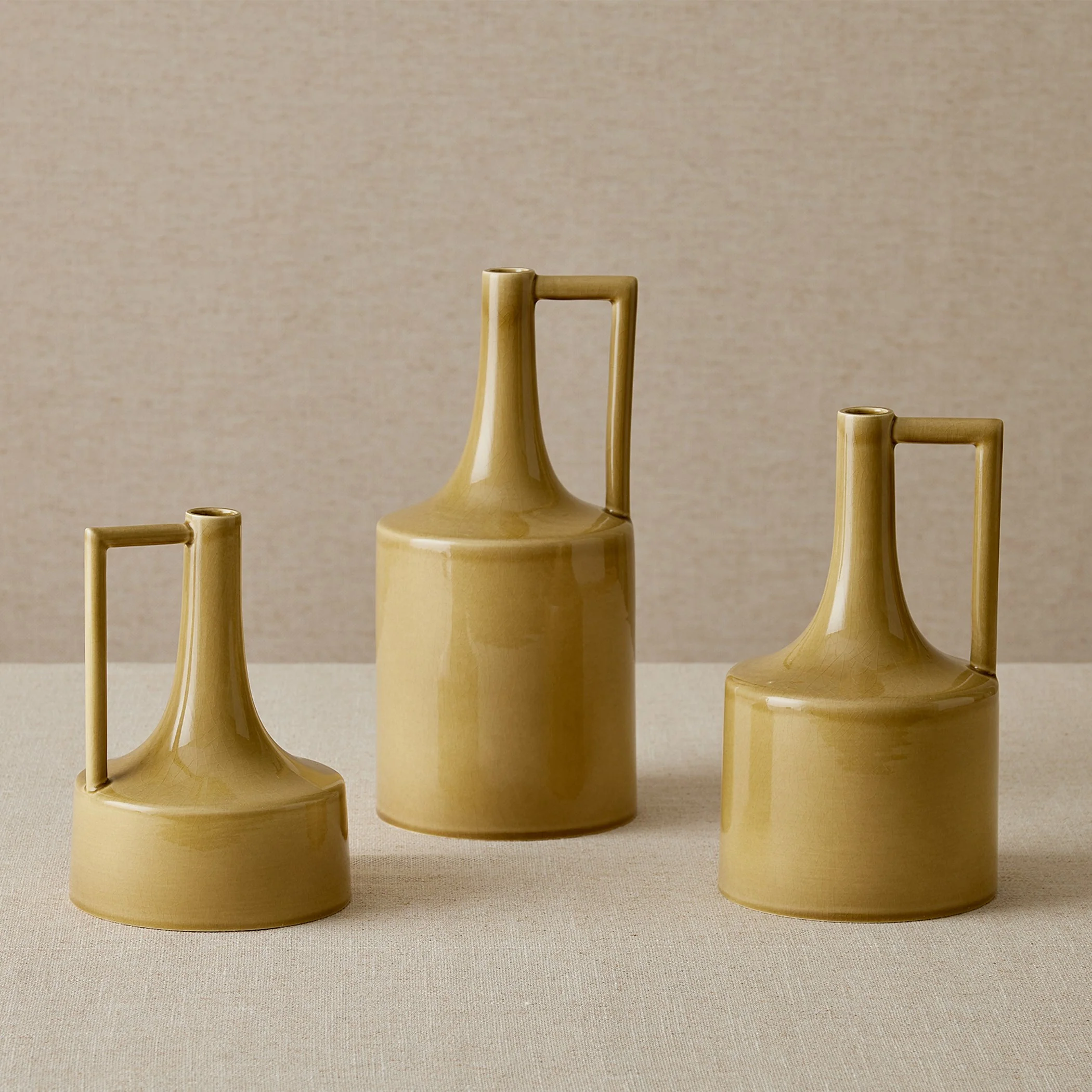 Global Views Garden Bottle Ochre - Image 4