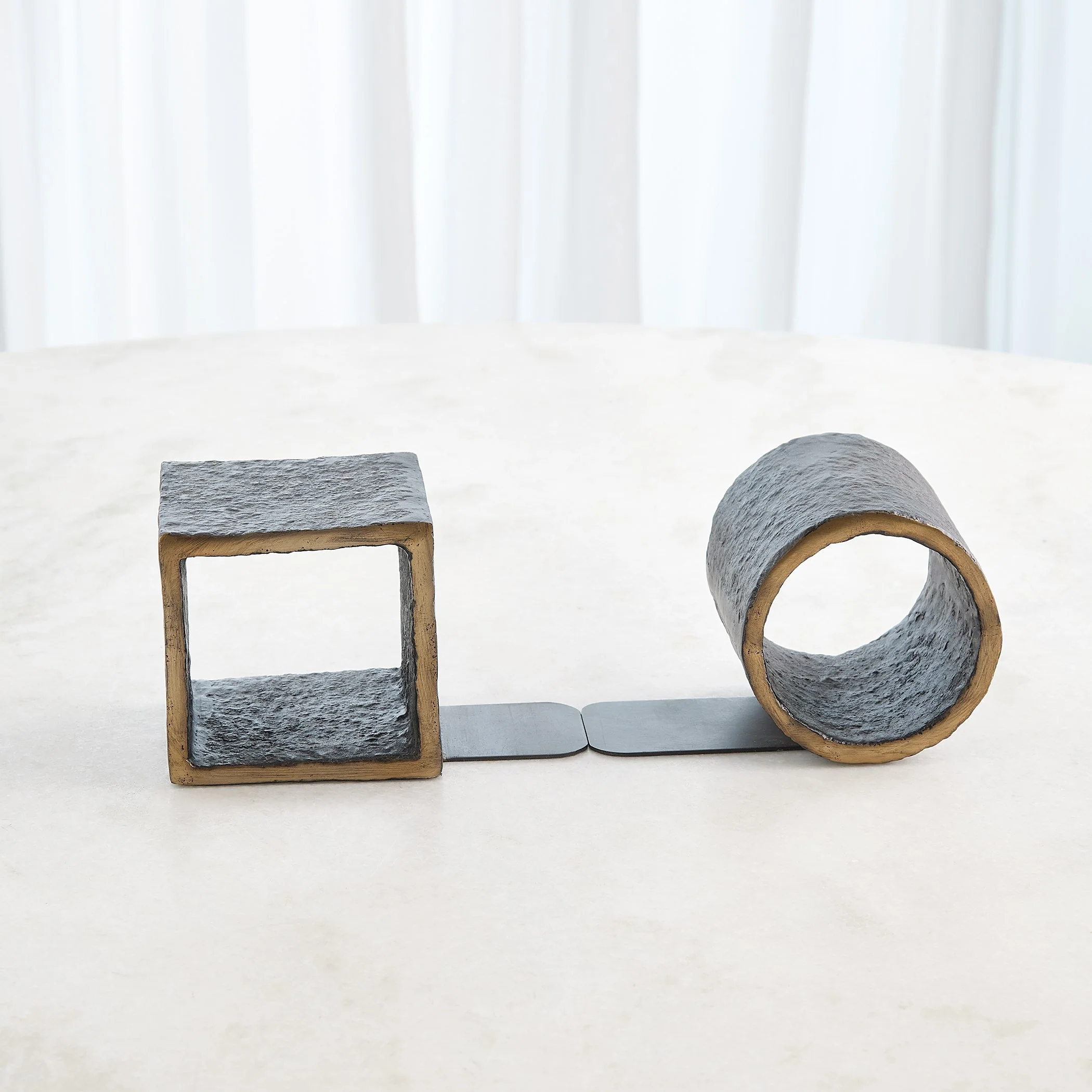 Global Views Geometry Bookends - Image 3
