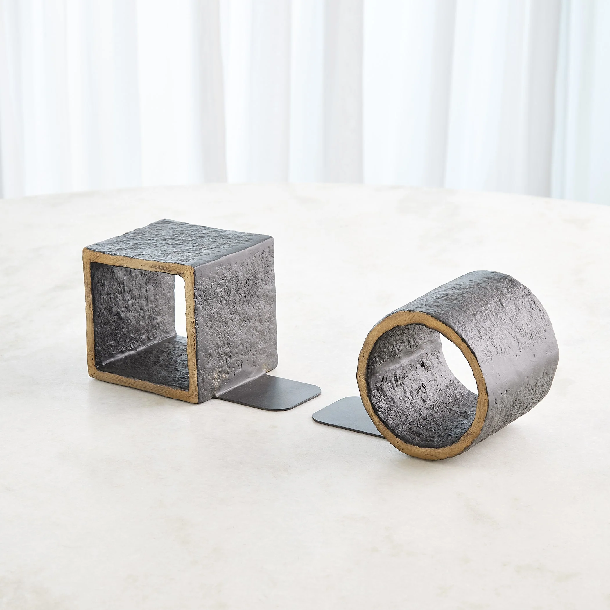 Global Views Geometry Bookends - Image 4