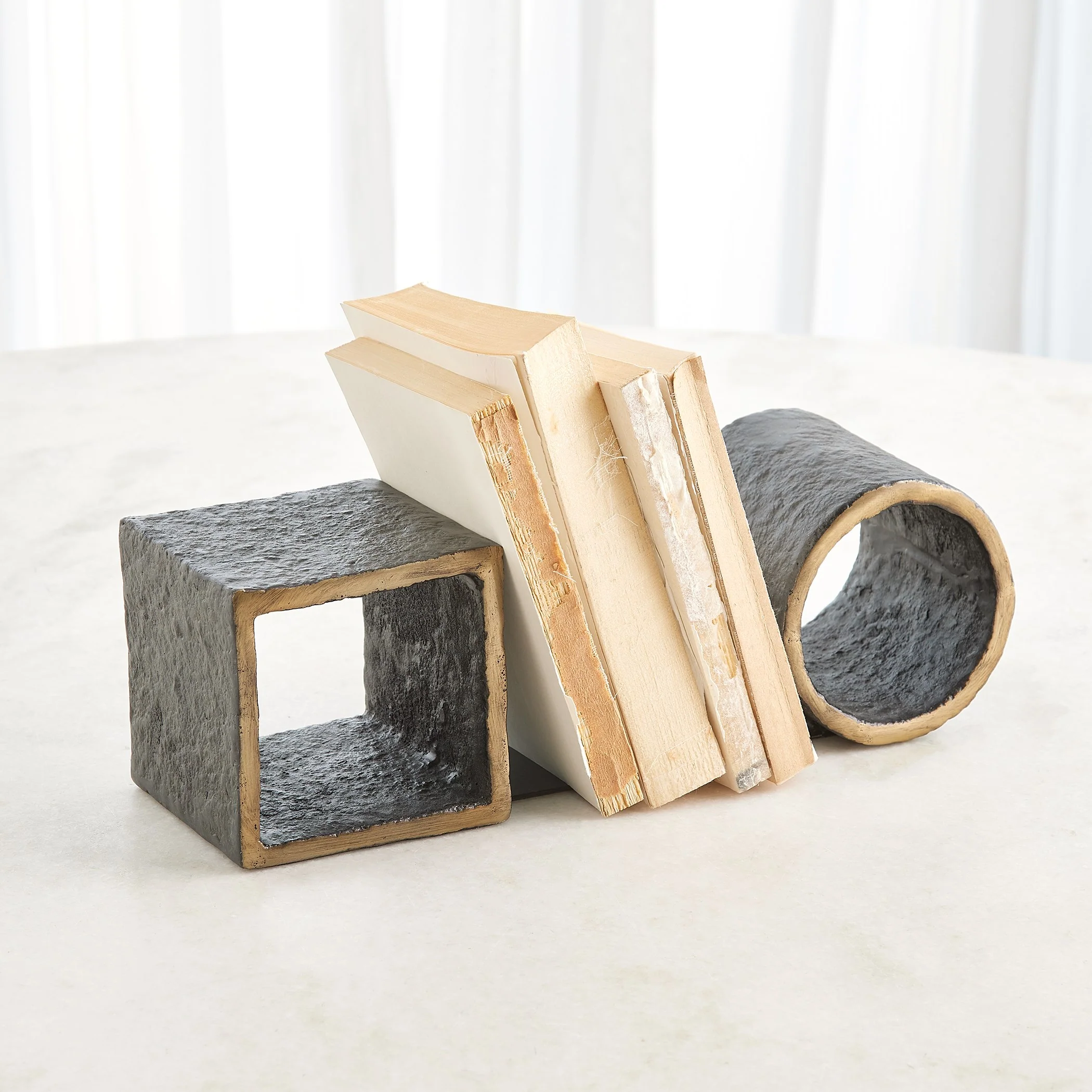 Global Views Geometry Bookends - Image 5