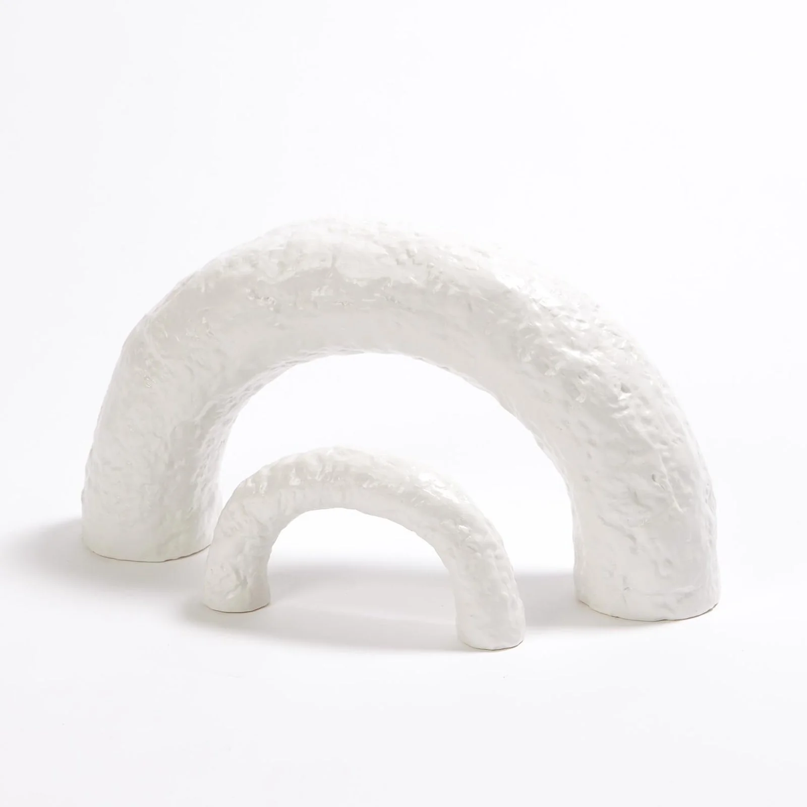 Global Views Germain Arch-Matte White - Image 10