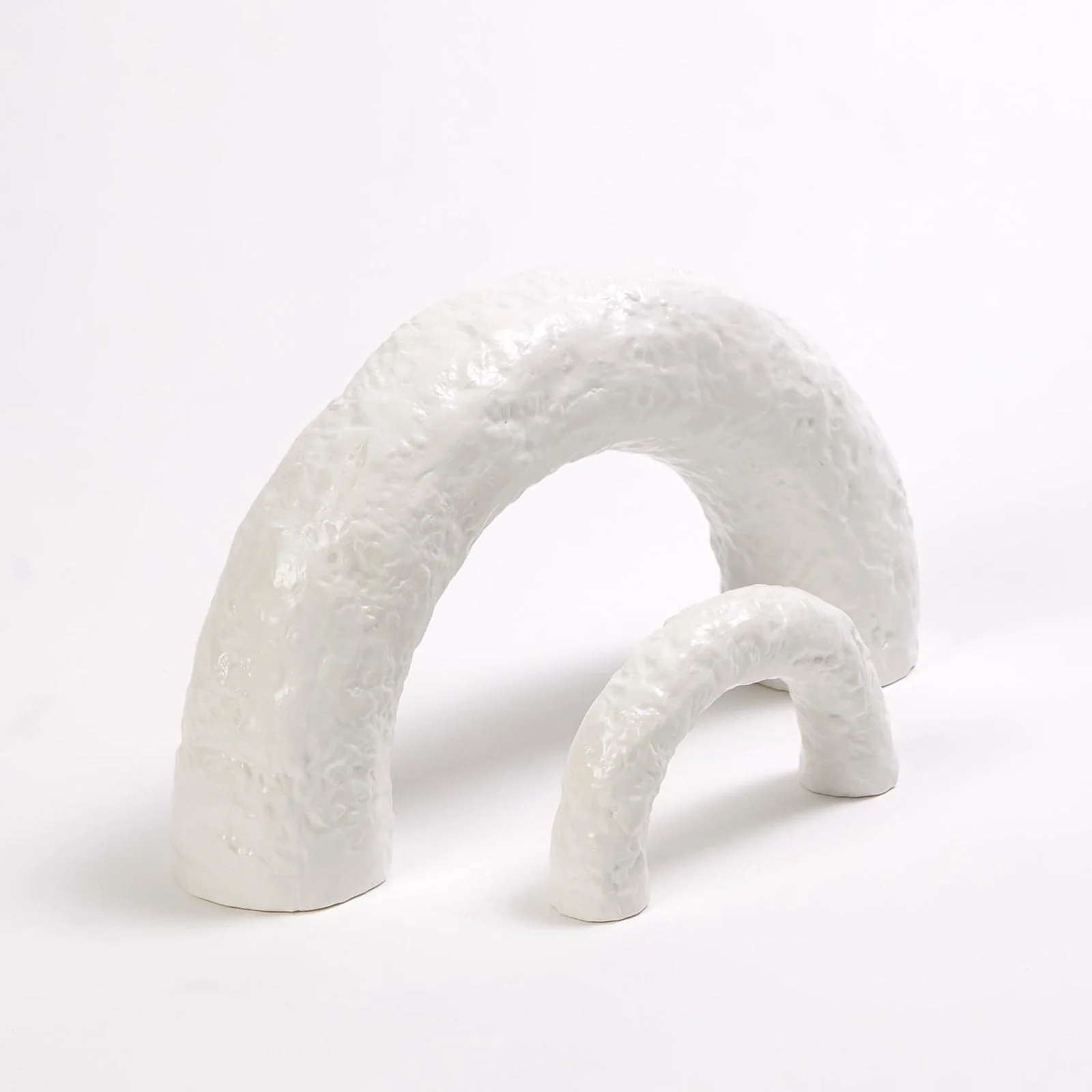 Global Views Germain Arch-Matte White - Image 11
