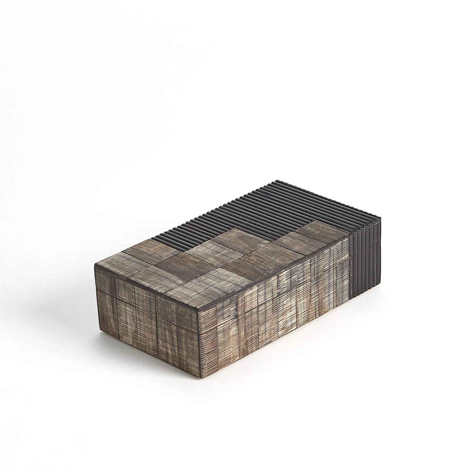 Global Views Gilles Ribbed Horn/Resin Box - Image 17