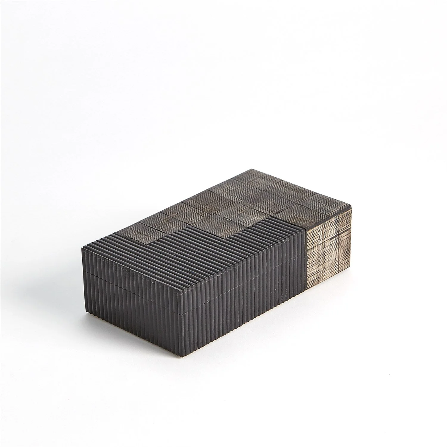 Global Views Gilles Ribbed Horn/Resin Box - Image 18