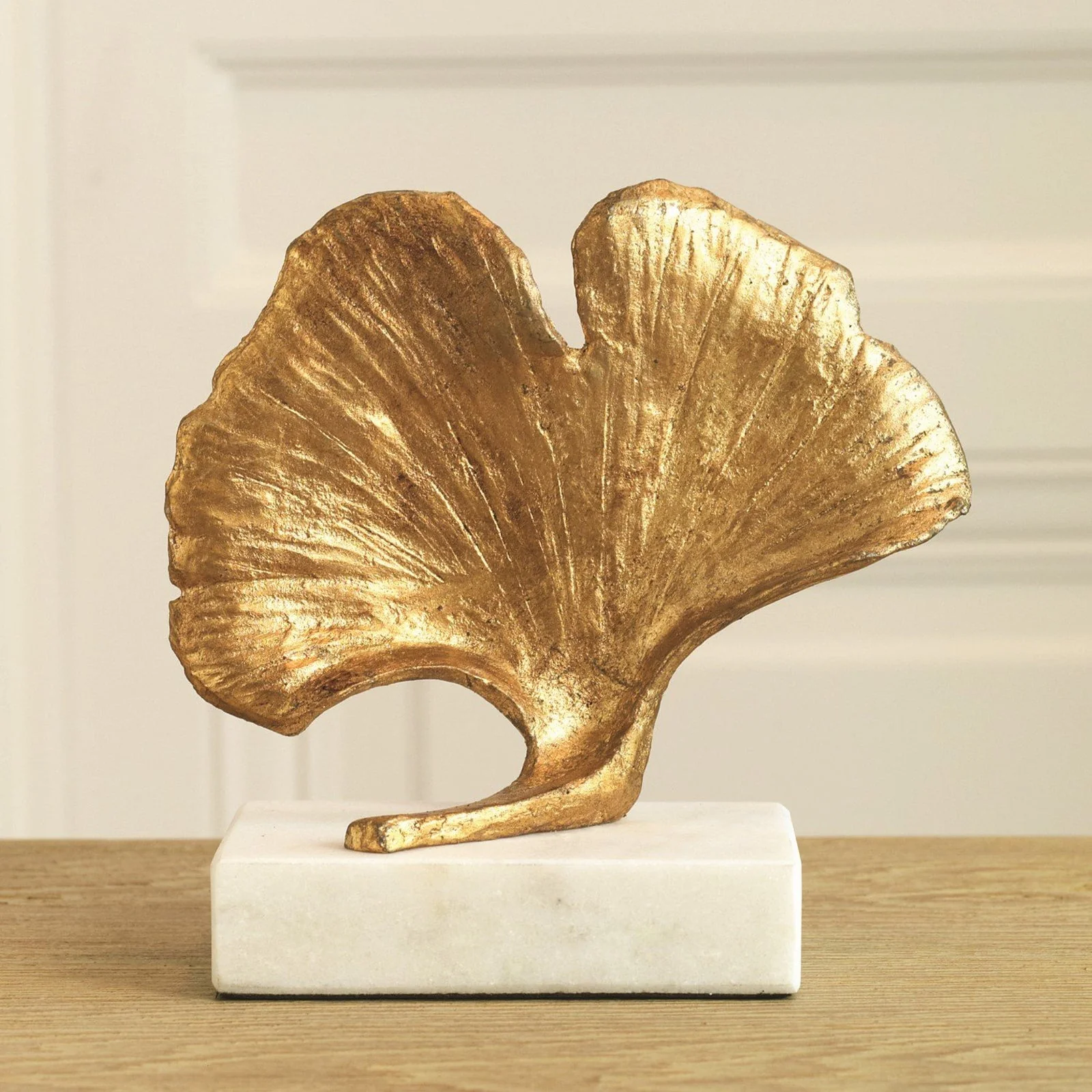 Global Views Ginkgo Leaf Objet Sculpture - Image 2