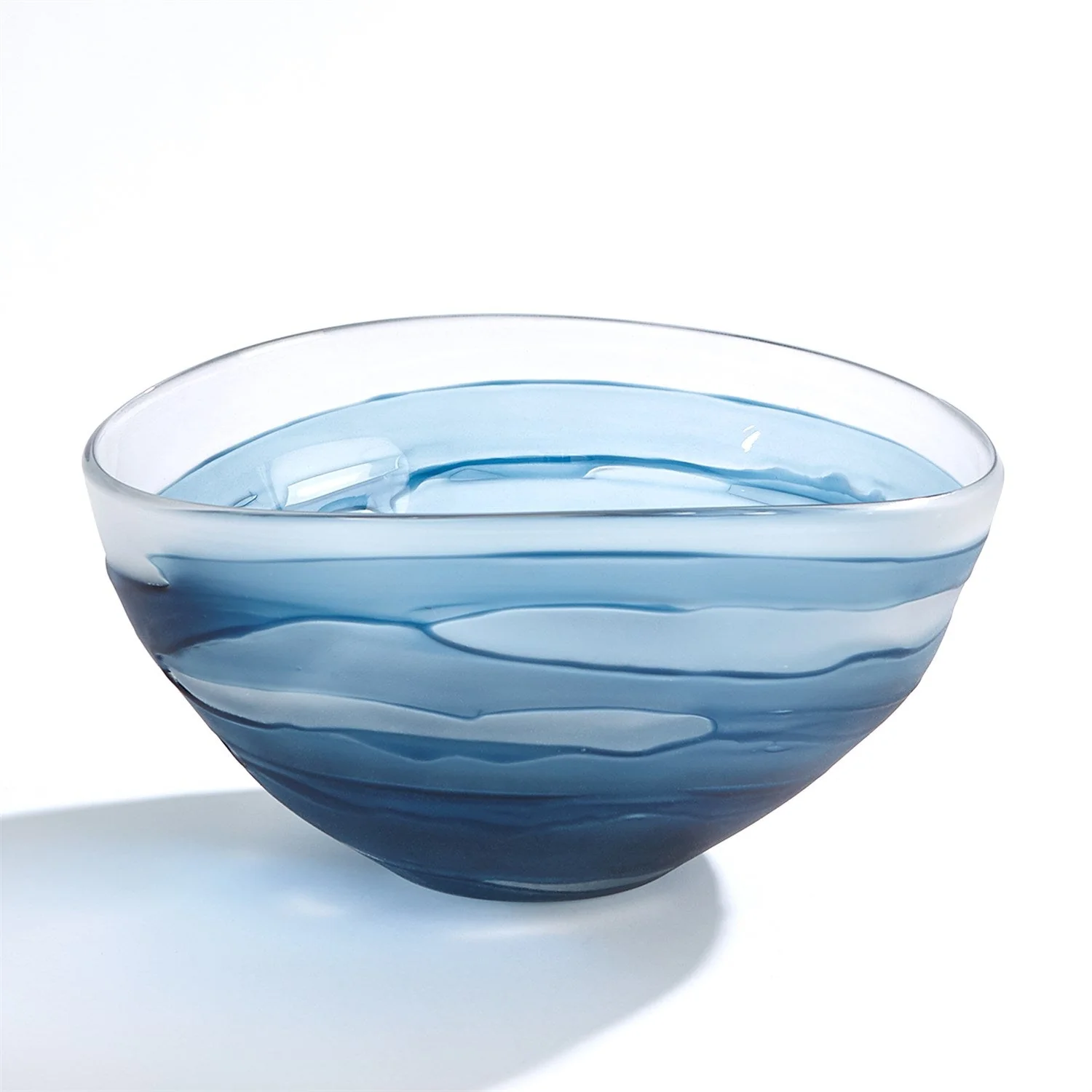 Global Views Glacier Vase & Bowl - Image 4