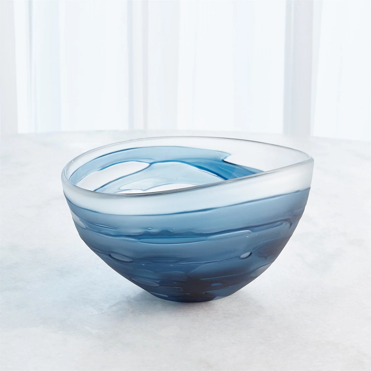 Global Views Glacier Vase & Bowl - Image 5