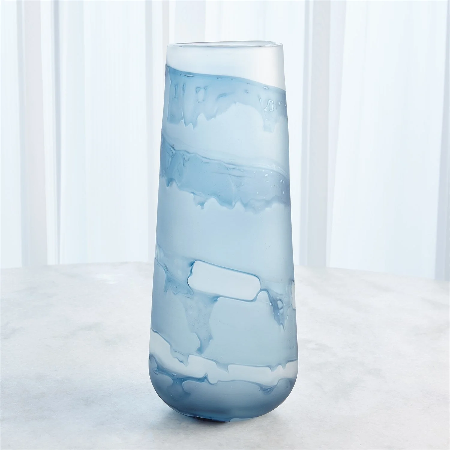 Global Views Glacier Vase & Bowl - Image 7