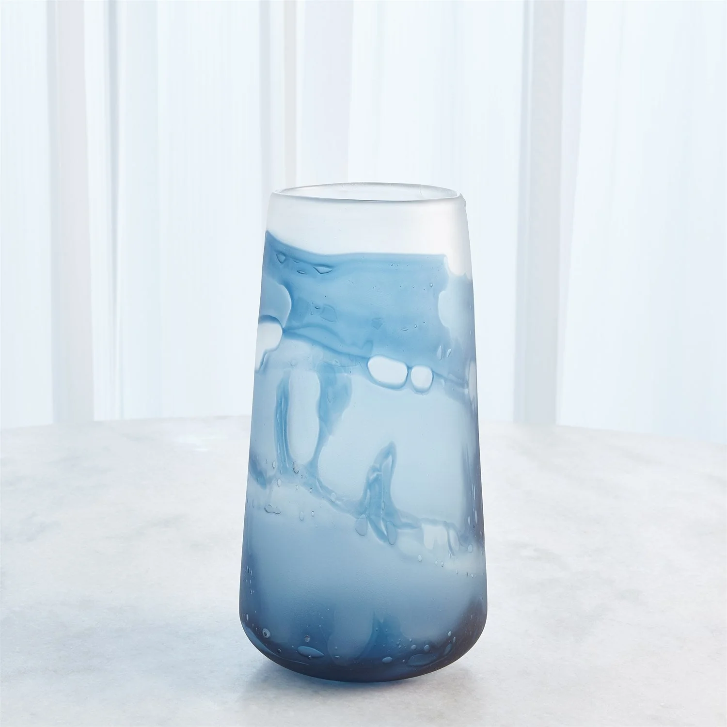 Global Views Glacier Vase & Bowl - Image 9