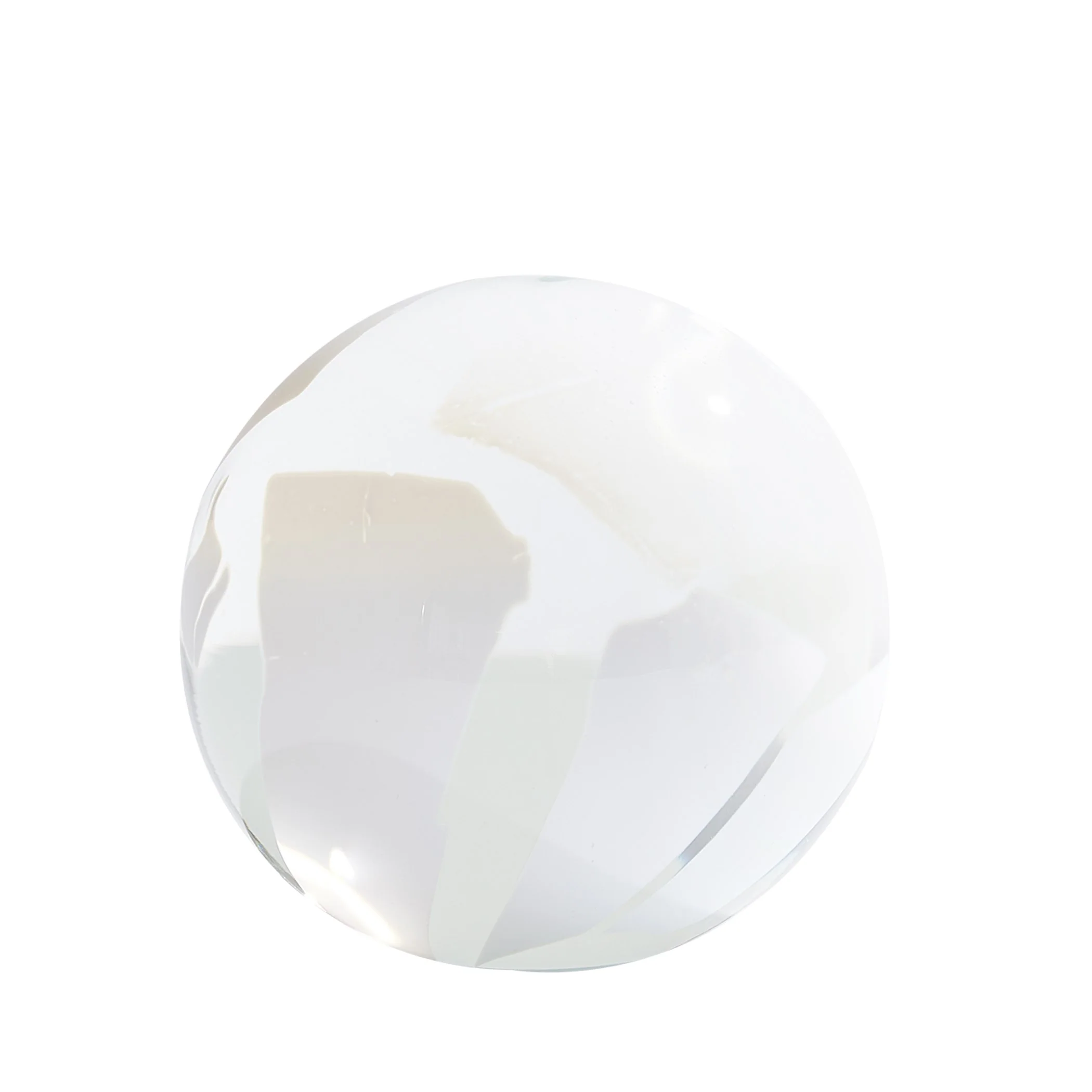 Global Views Glass Flakes Orb Paperweight - Image 5
