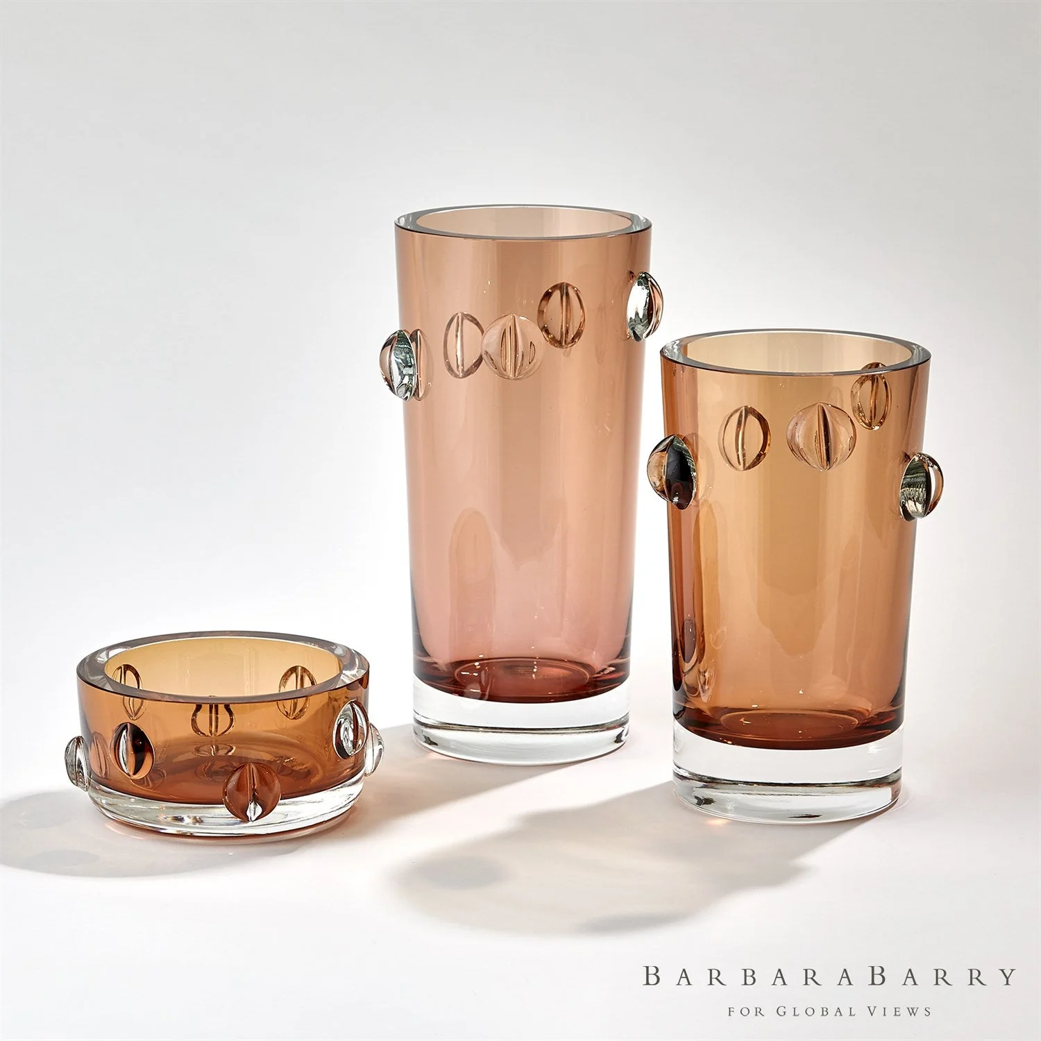 Global Views Glass Vase & Bowl - Image 2