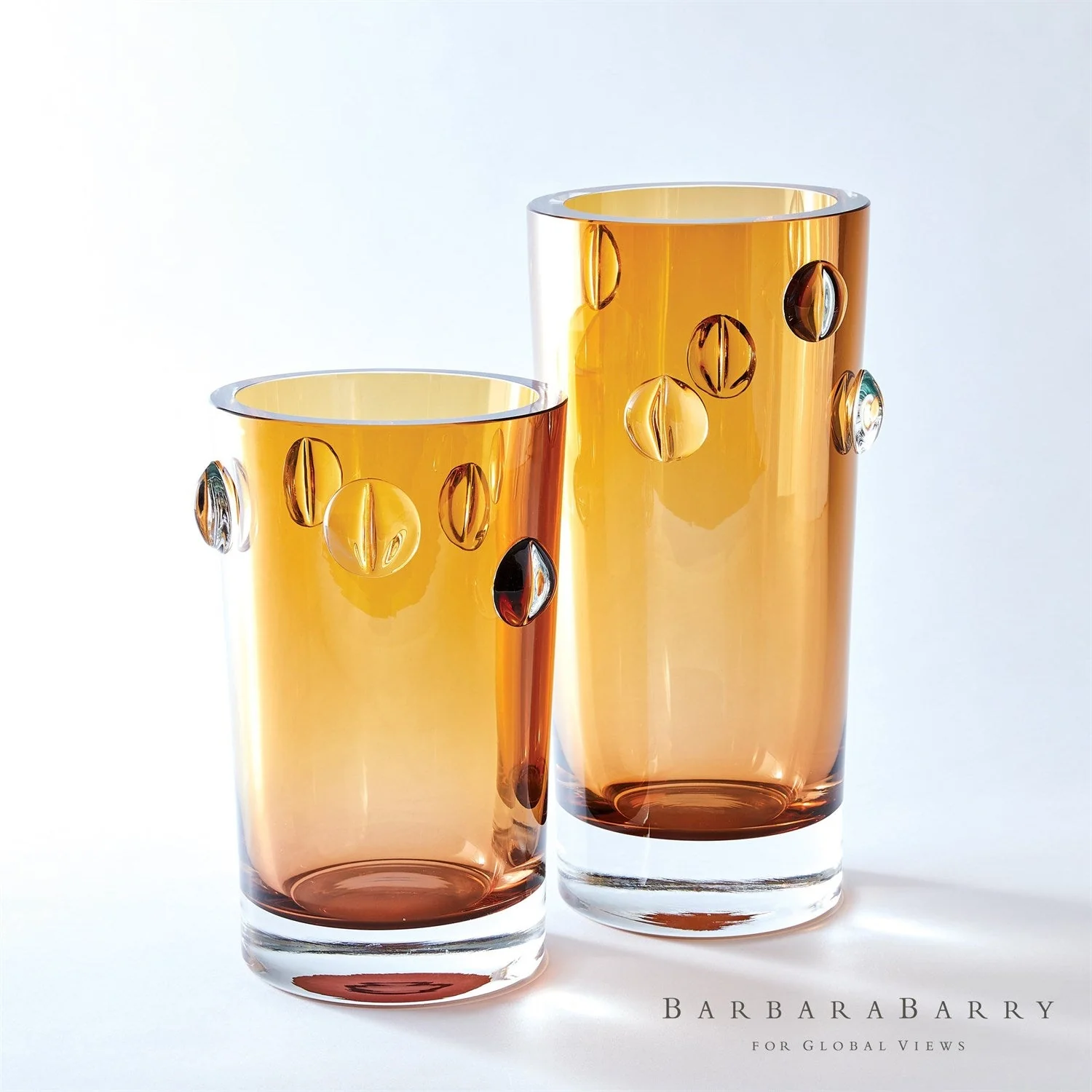 Global Views Glass Vase & Bowl - Image 3