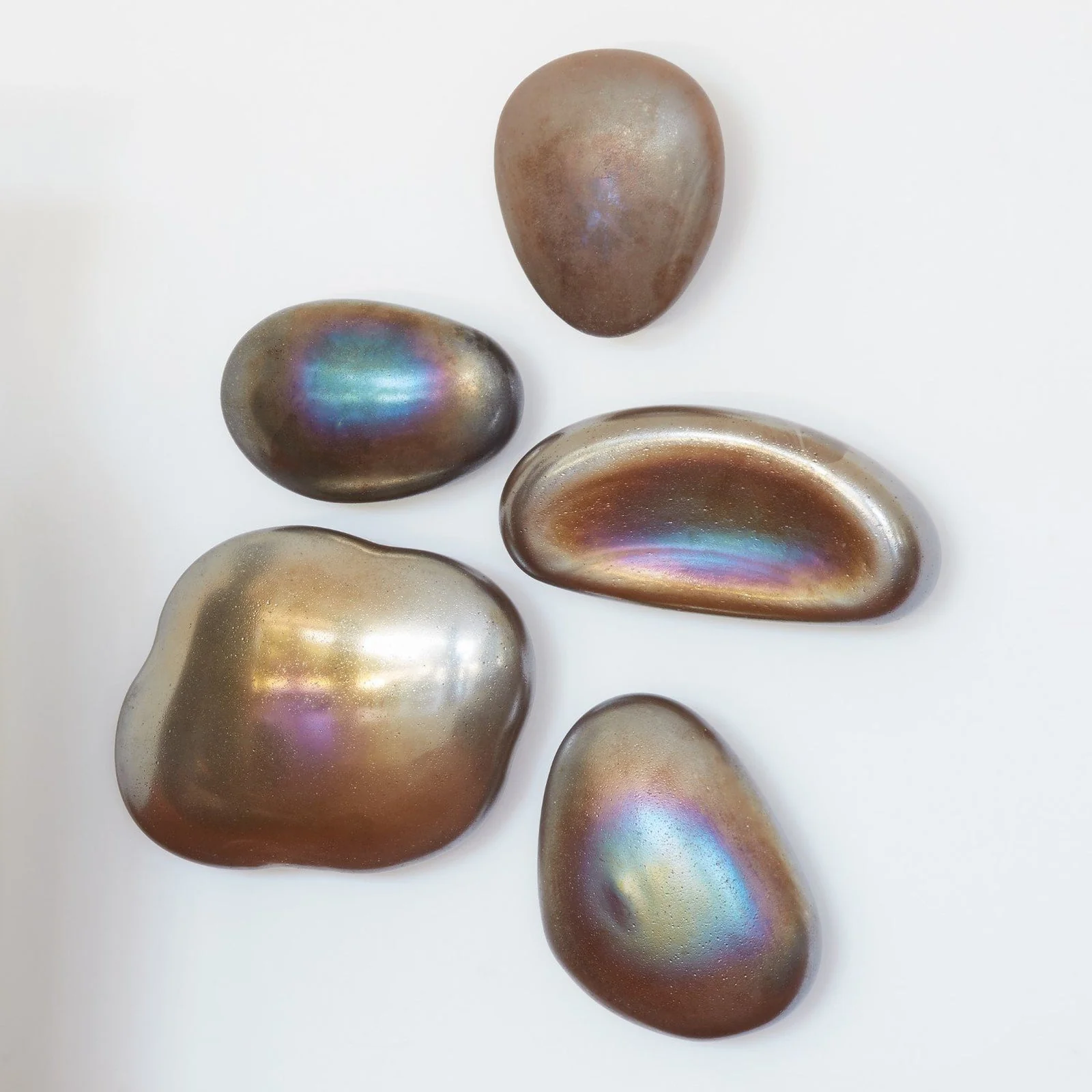 Global Views Glass Wall Gems (Set of 5) - Image 2