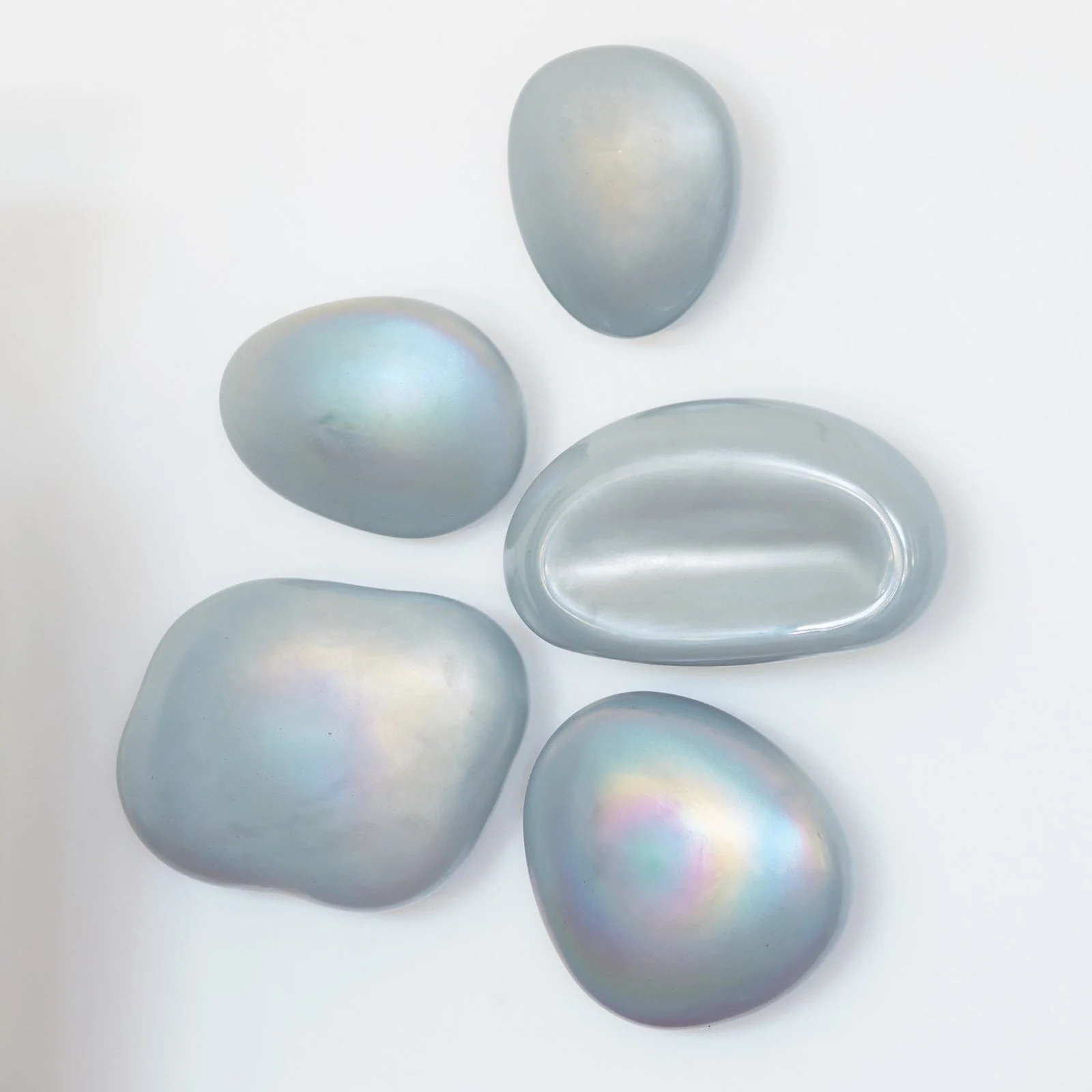 Global Views Glass Wall Gems (Set of 5) - Image 3