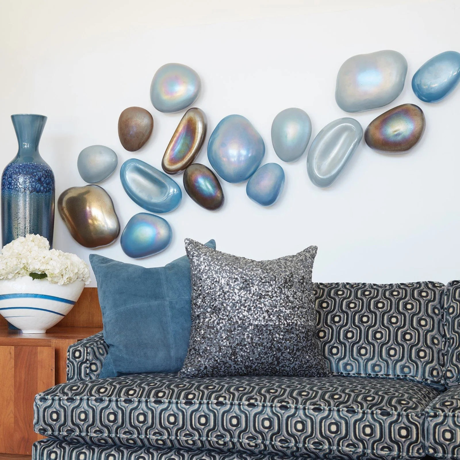 Global Views Glass Wall Gems (Set of 5) - Image 4