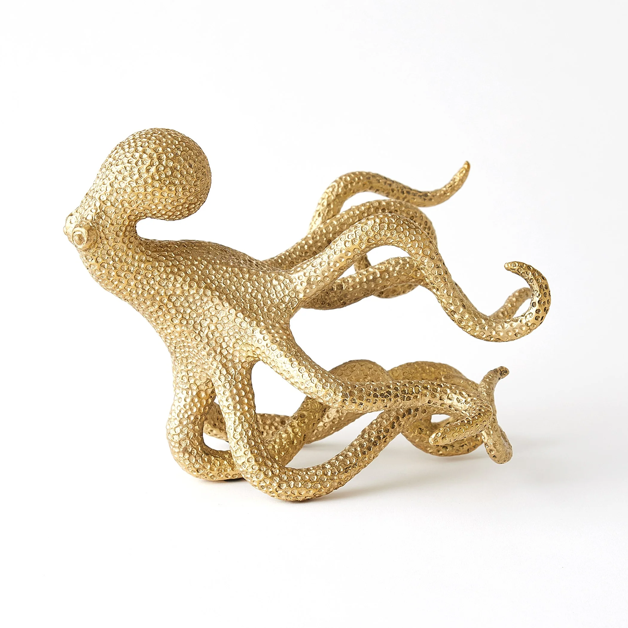 Global Views Gliding Octopus-Brass - Image 3