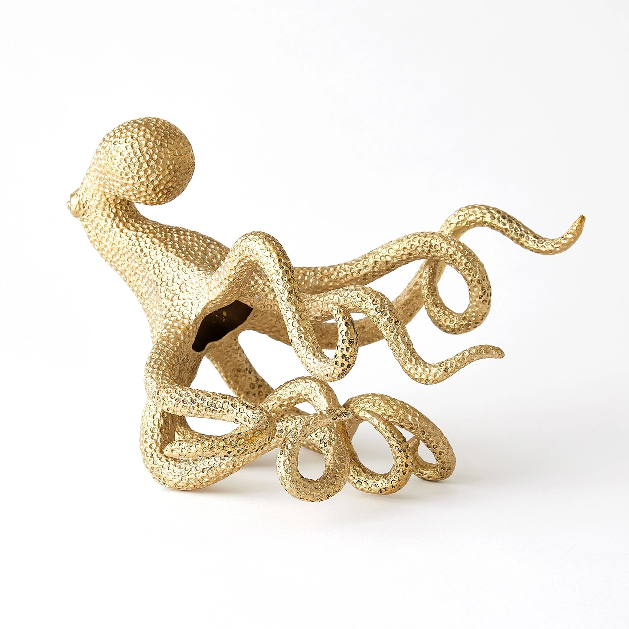 Global Views Gliding Octopus-Brass - Image 4