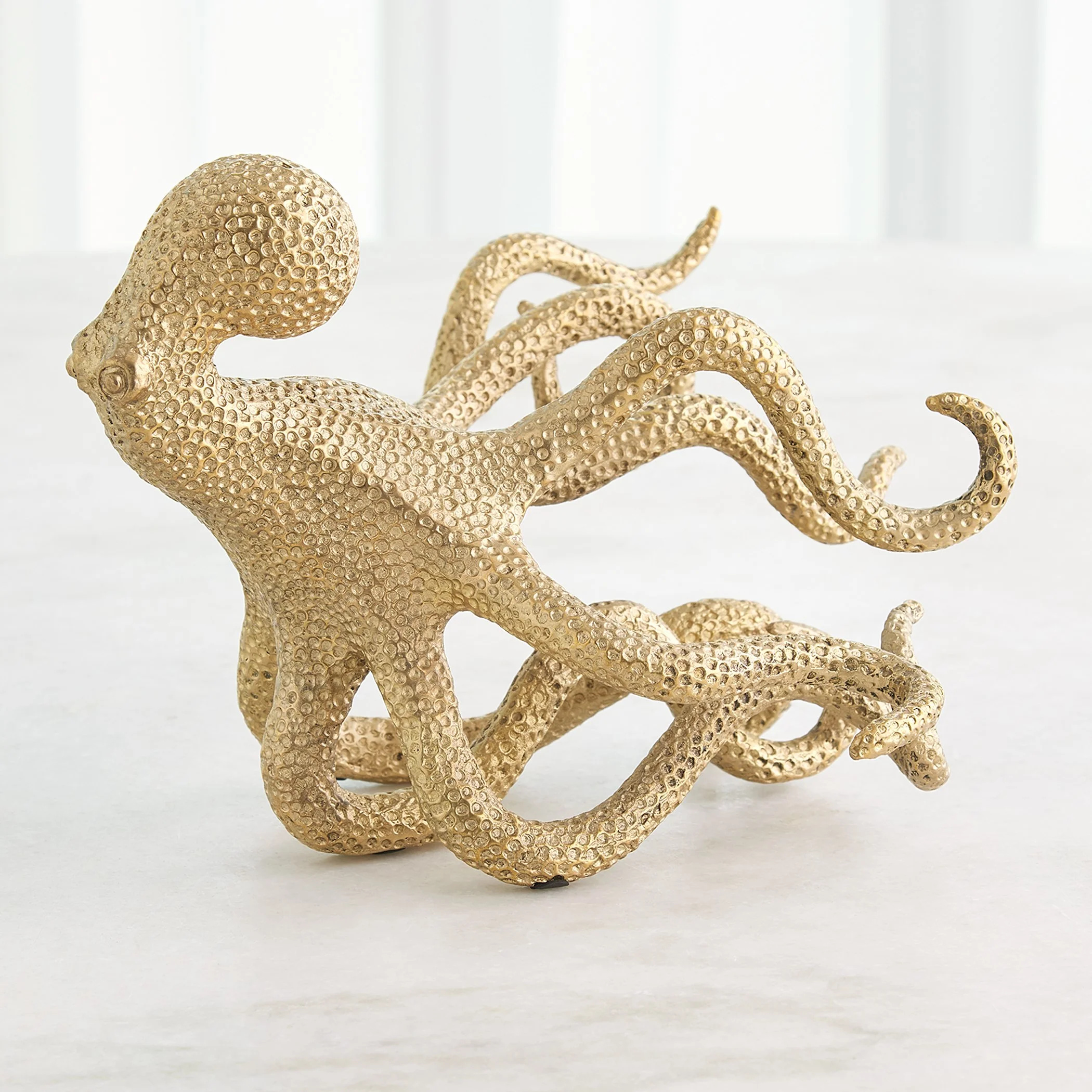 Global Views Gliding Octopus-Brass - Image 5
