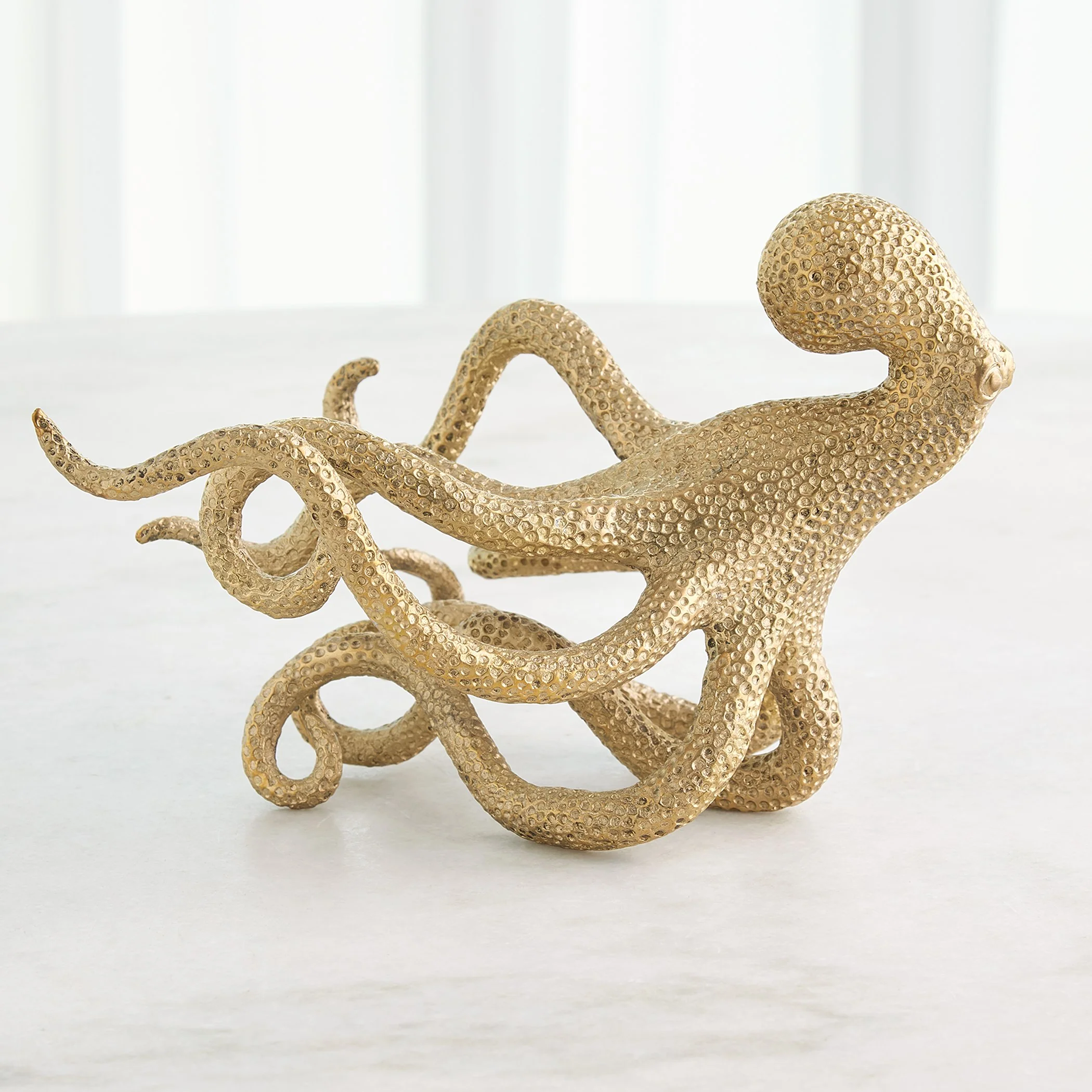 Global Views Gliding Octopus-Brass - Image 6