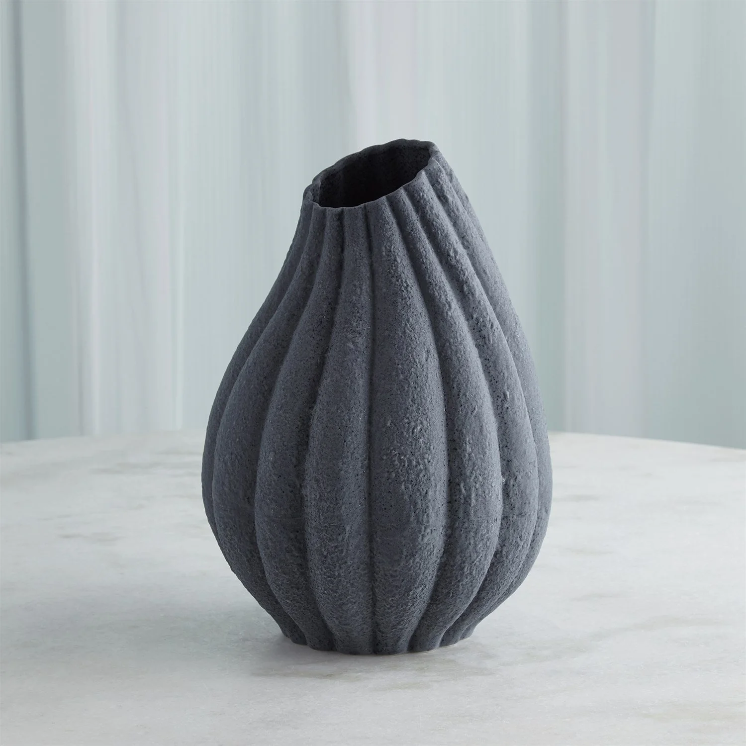 Global Views Glow Vase - Black - Image 3
