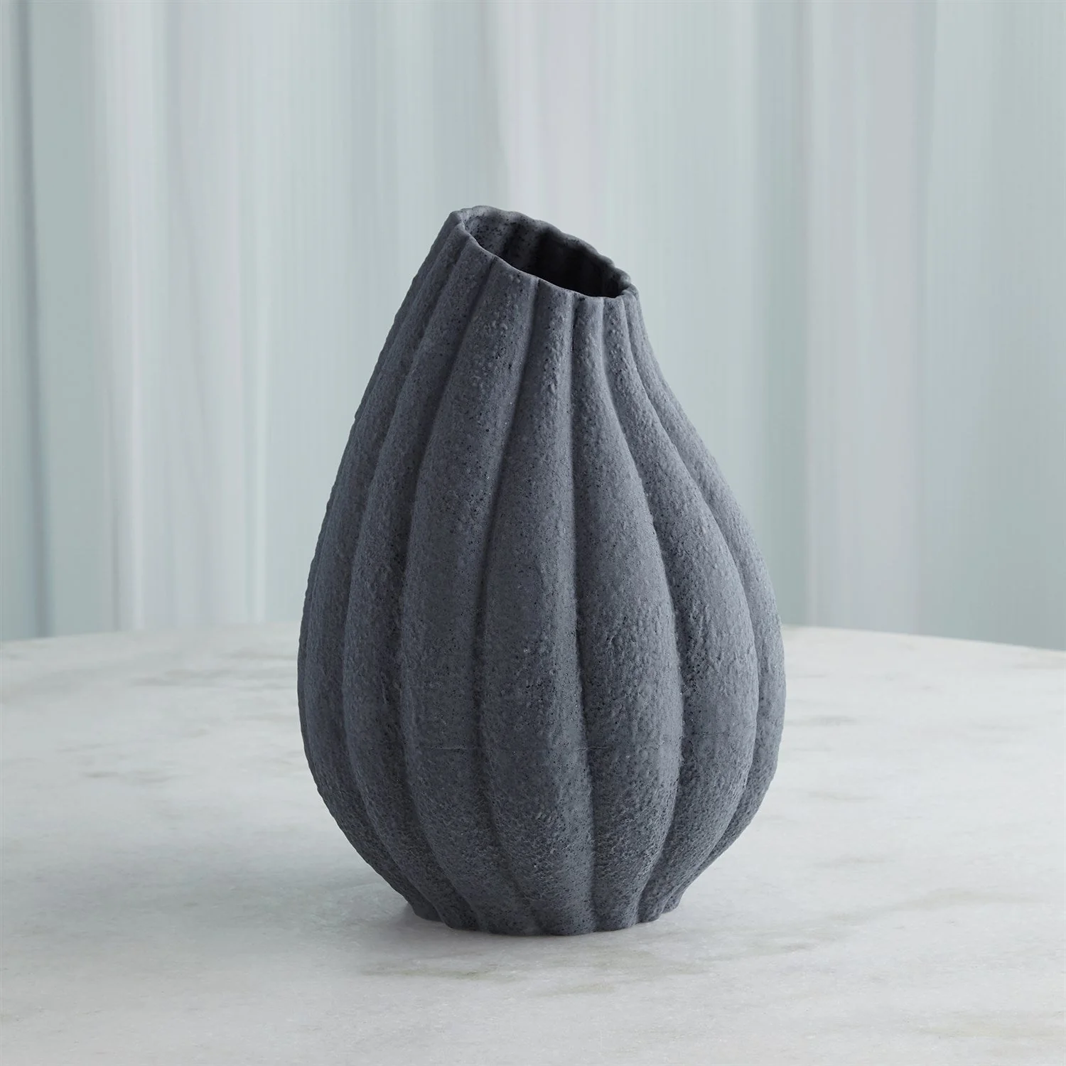 Global Views Glow Vase - Black - Image 5