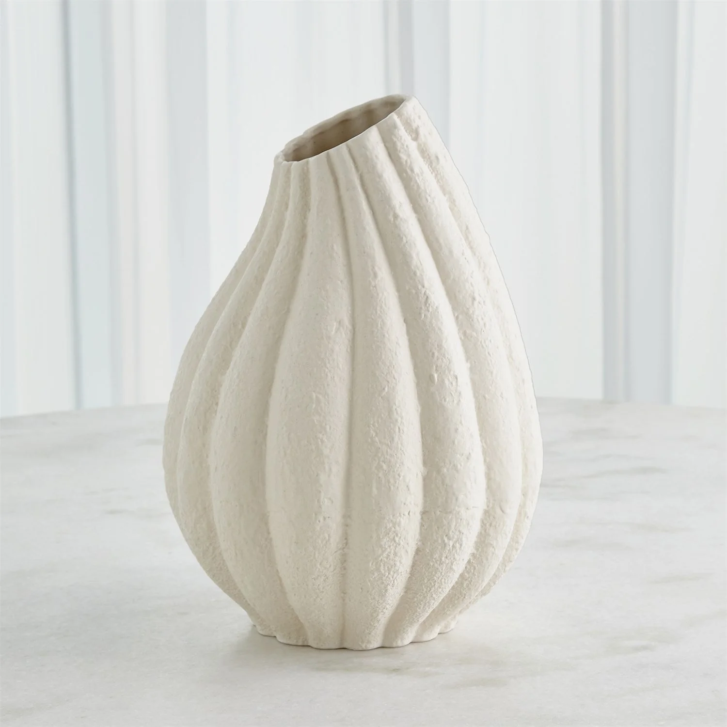 Global Views Glow Vase - White - Image 5