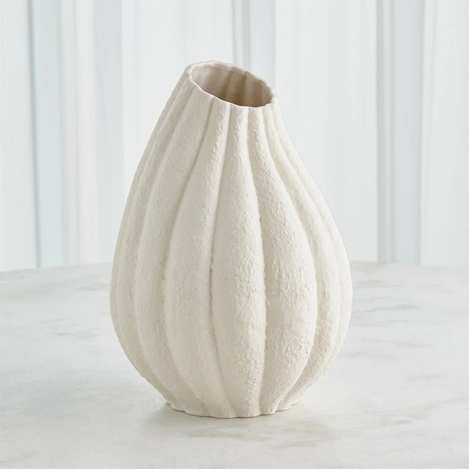 Global Views Glow Vase - White - Image 6