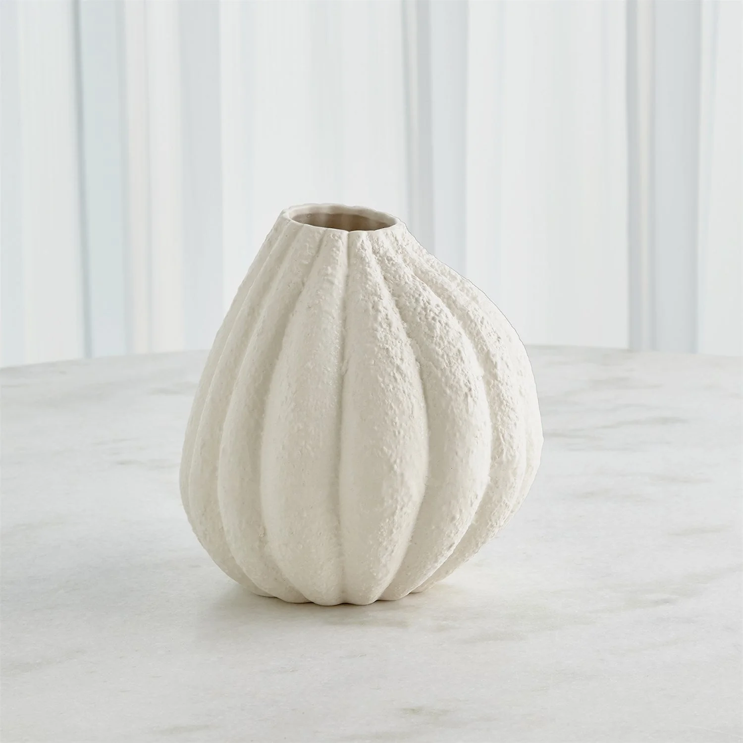 Global Views Glow Vase - White - Image 9