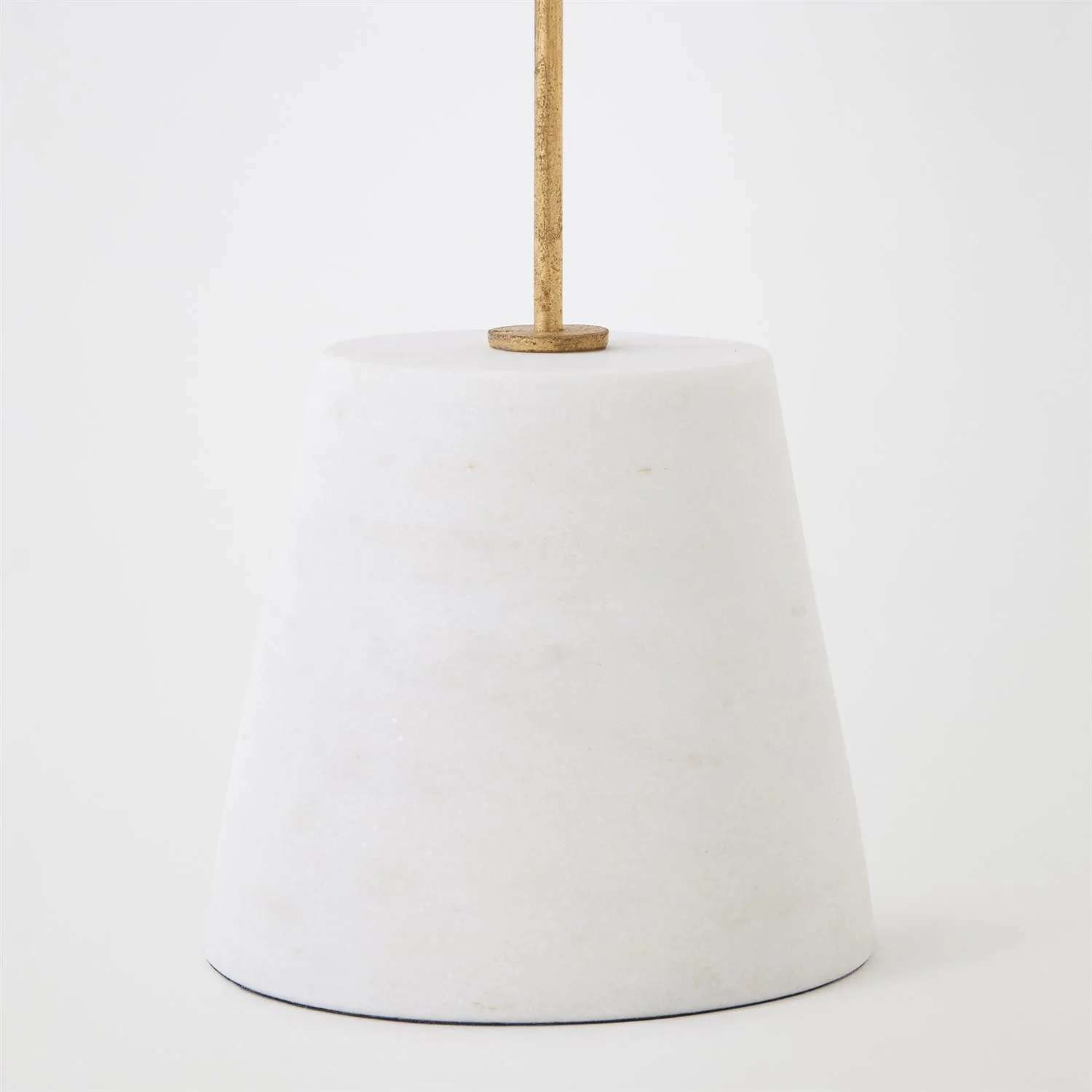 Global Views Gold Leaf Shells on Marble Miter - Image 6