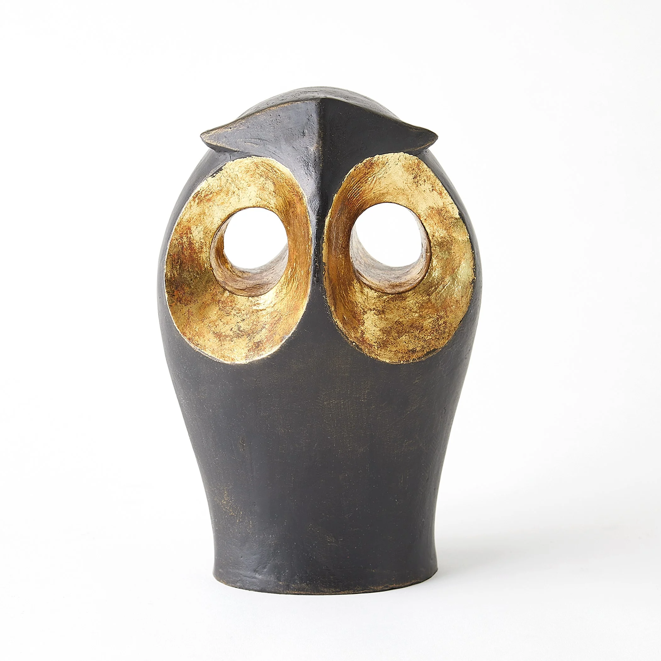 Global Views Gold Leafed Owl - Image 13