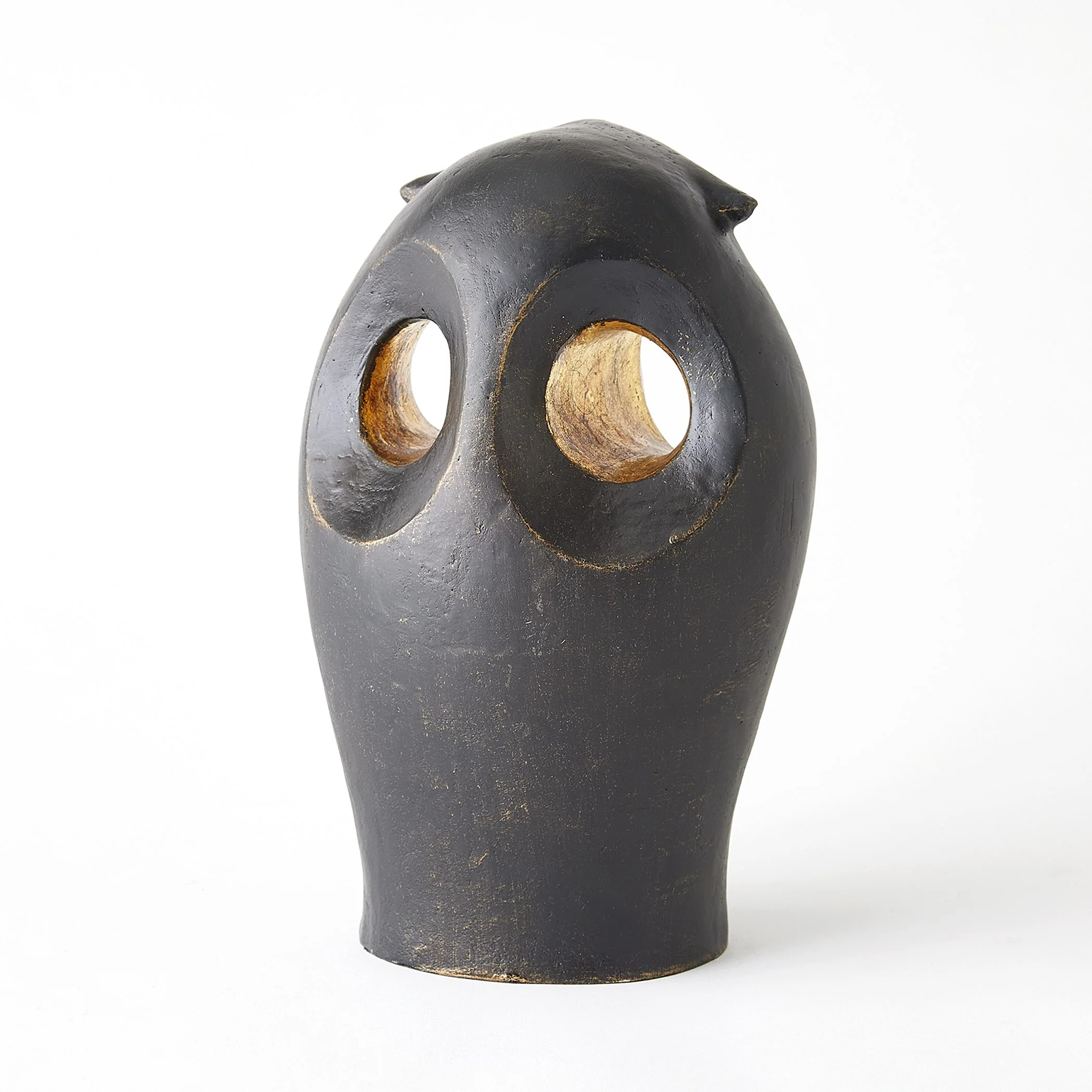 Global Views Gold Leafed Owl - Image 14
