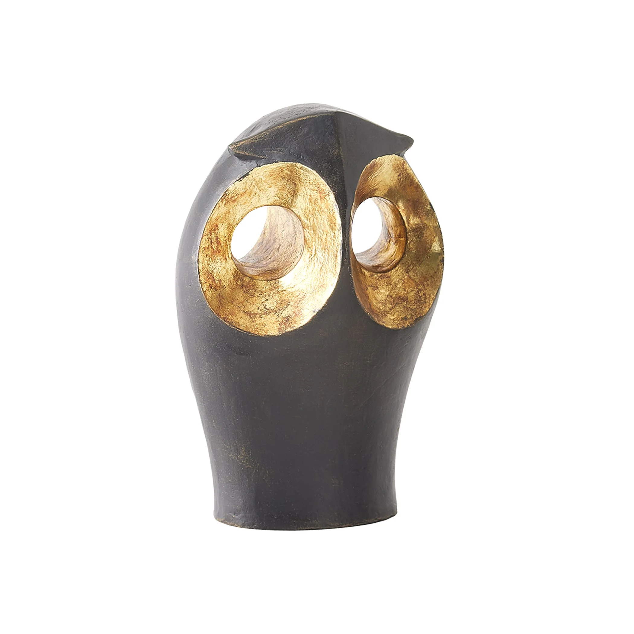 Global Views Gold Leafed Owl - Image 17