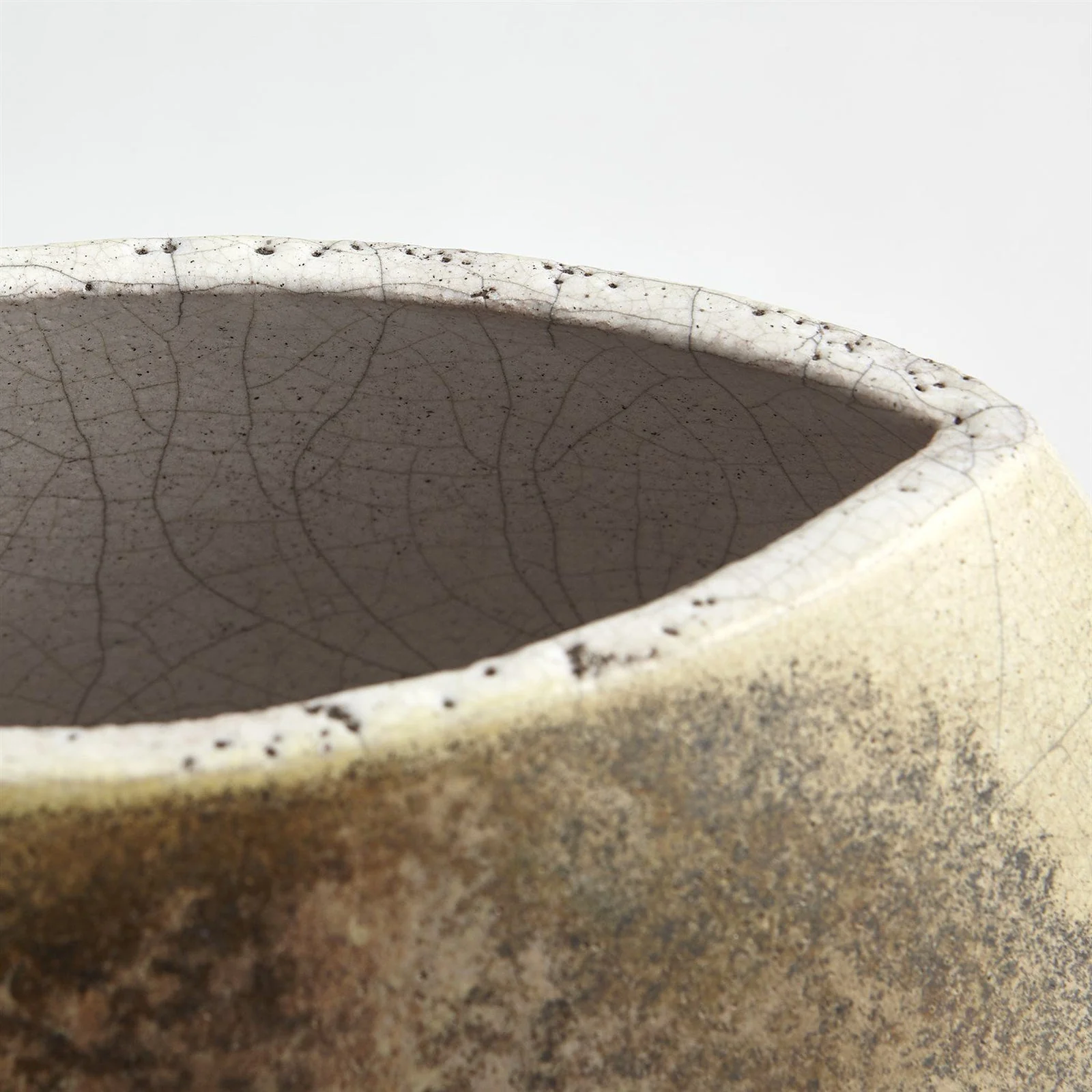 Global Views Golden Raku Vase - Image 7