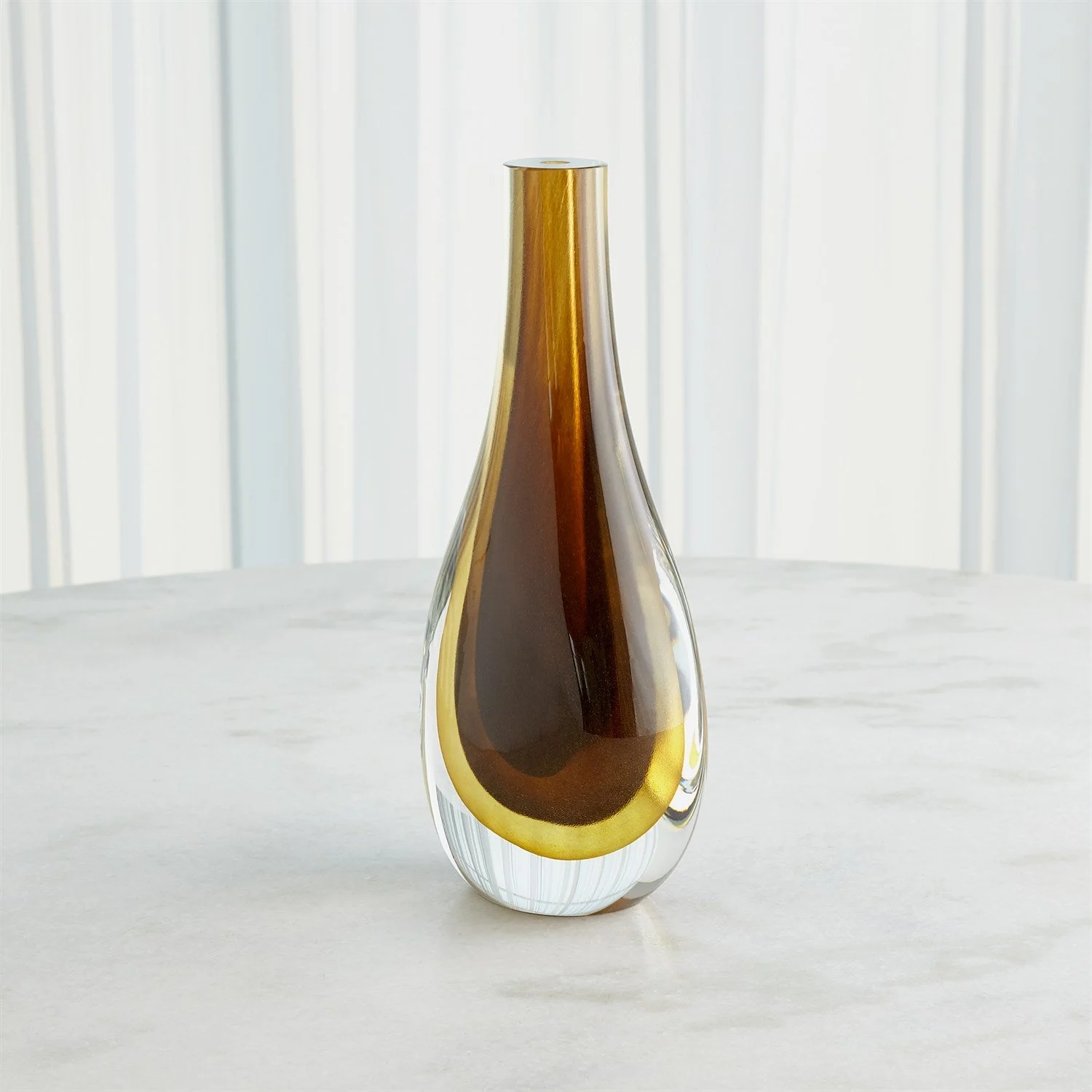 Global Views Gradient Vase - Amber - Image 5