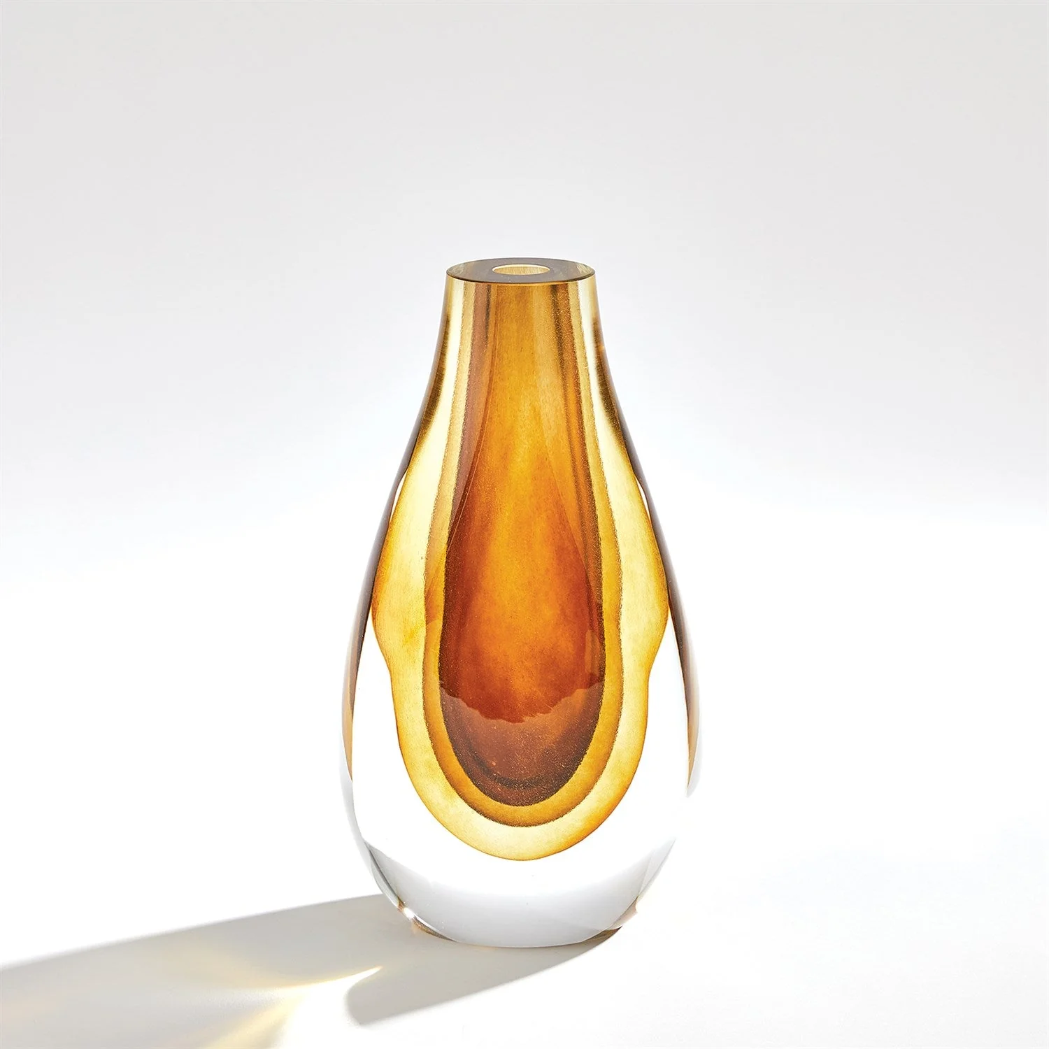 Global Views Gradient Vase - Amber - Image 7