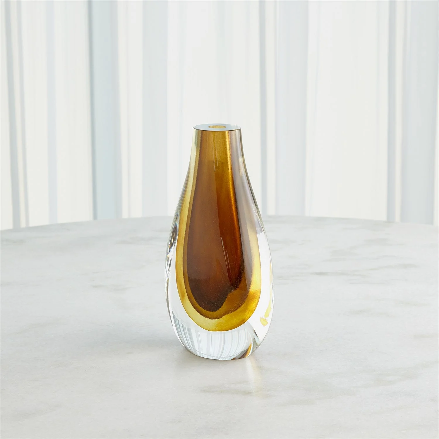 Global Views Gradient Vase - Amber - Image 8