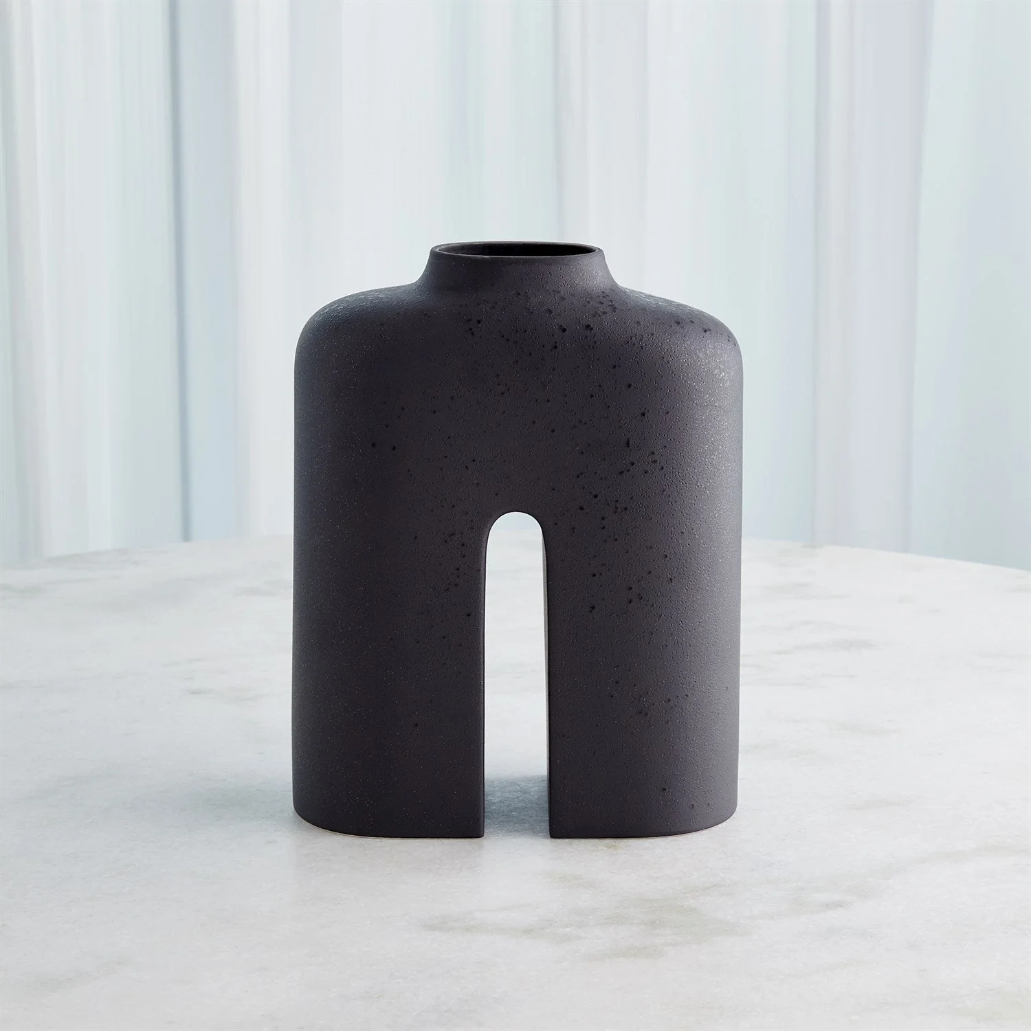 Global Views Guardian Vase - Black - Image 4