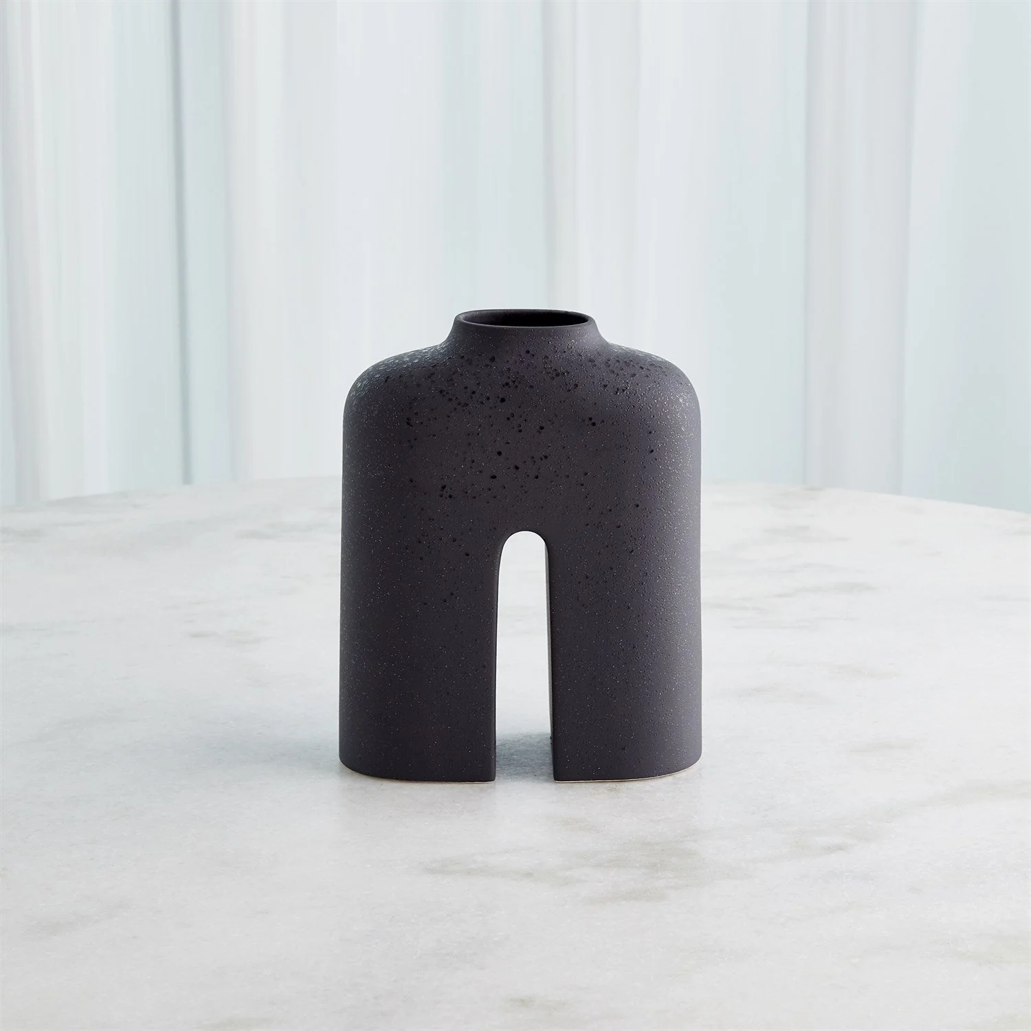 Global Views Guardian Vase - Black - Image 8