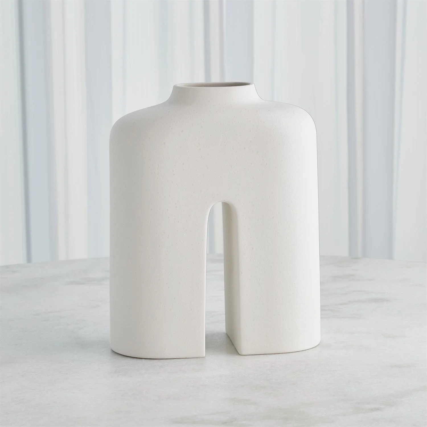 Global Views Guardian Vase - White Cream - Image 3