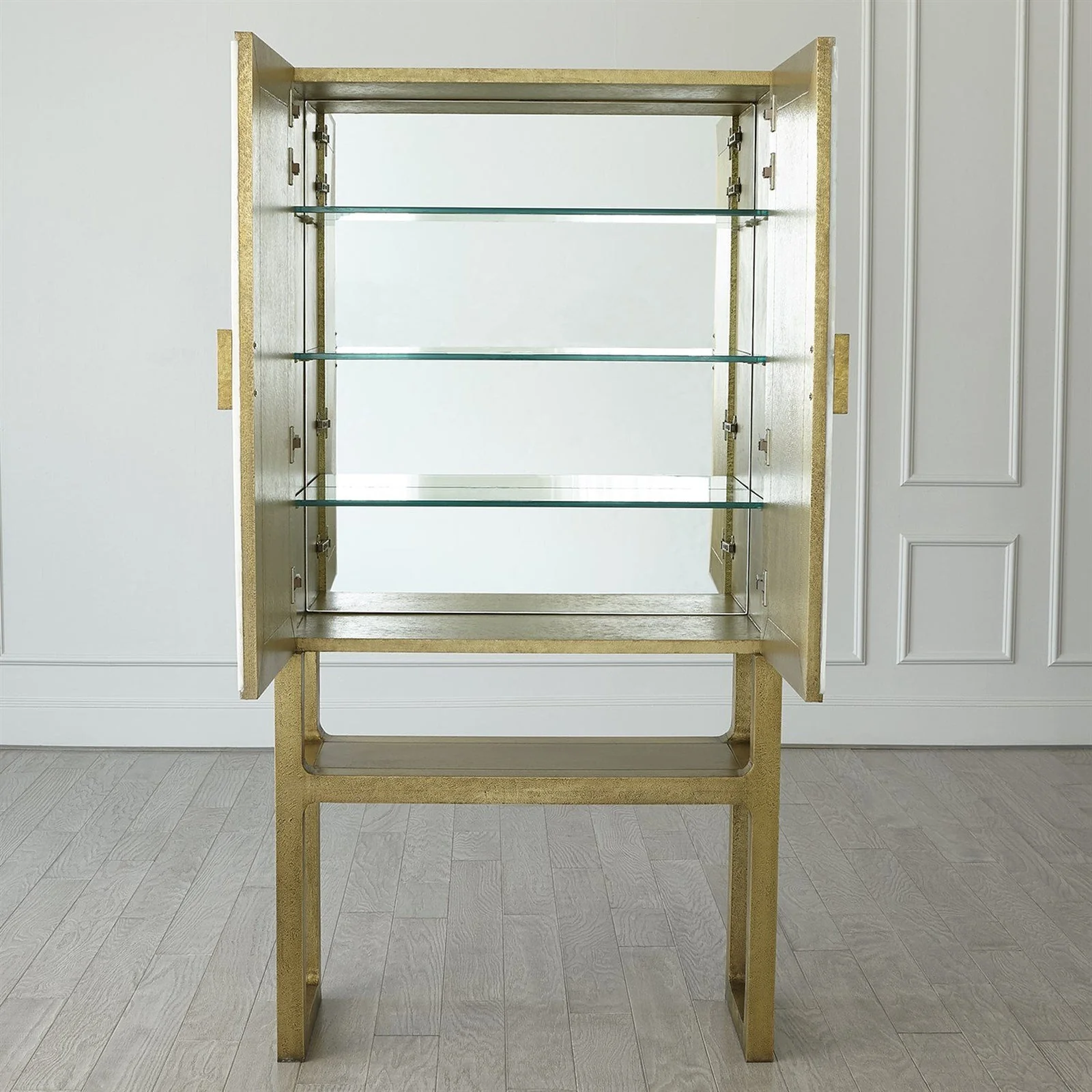 Global Views Gypsum Bar Cabinet - Image 5