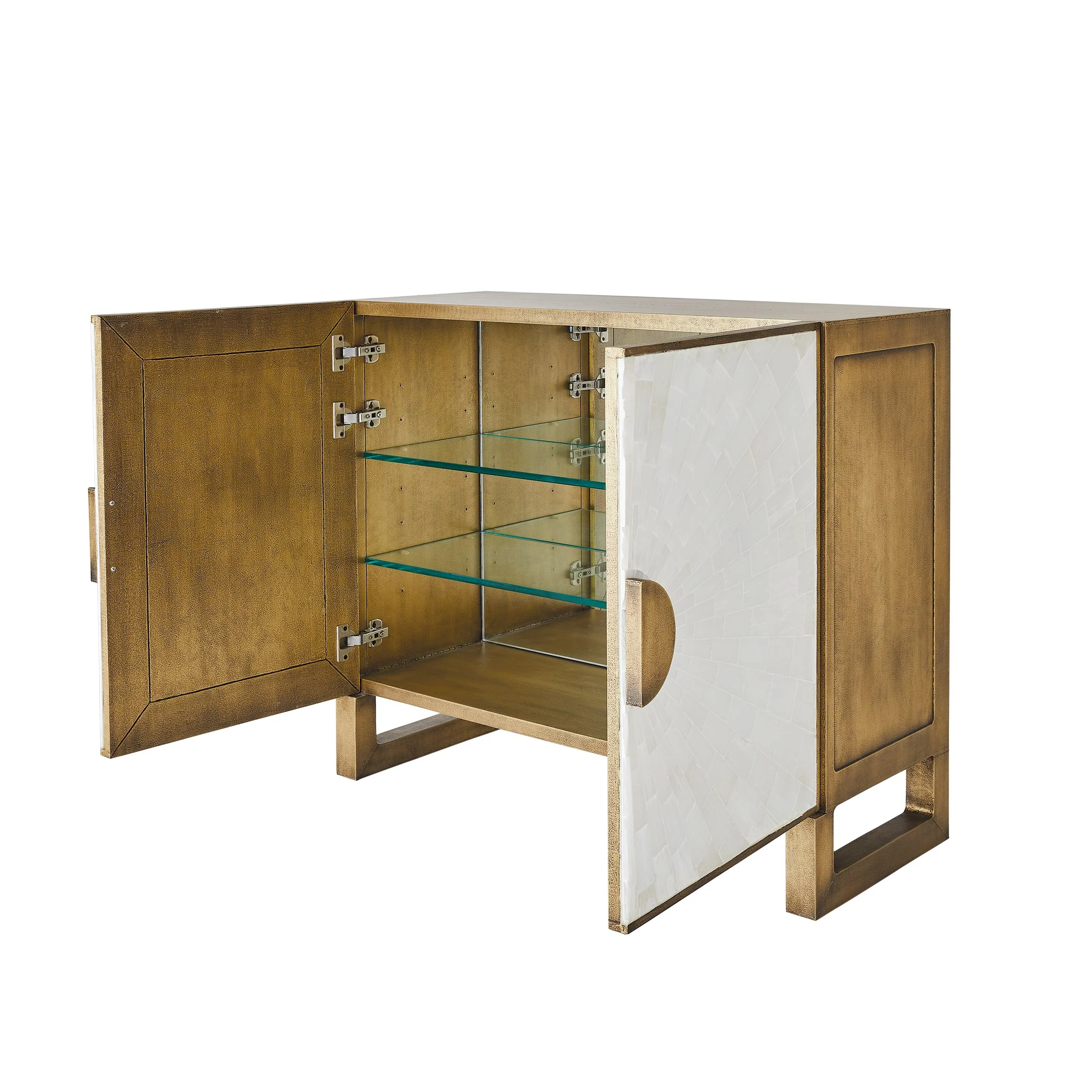 Global Views Gypsum Cabinet - Image 10