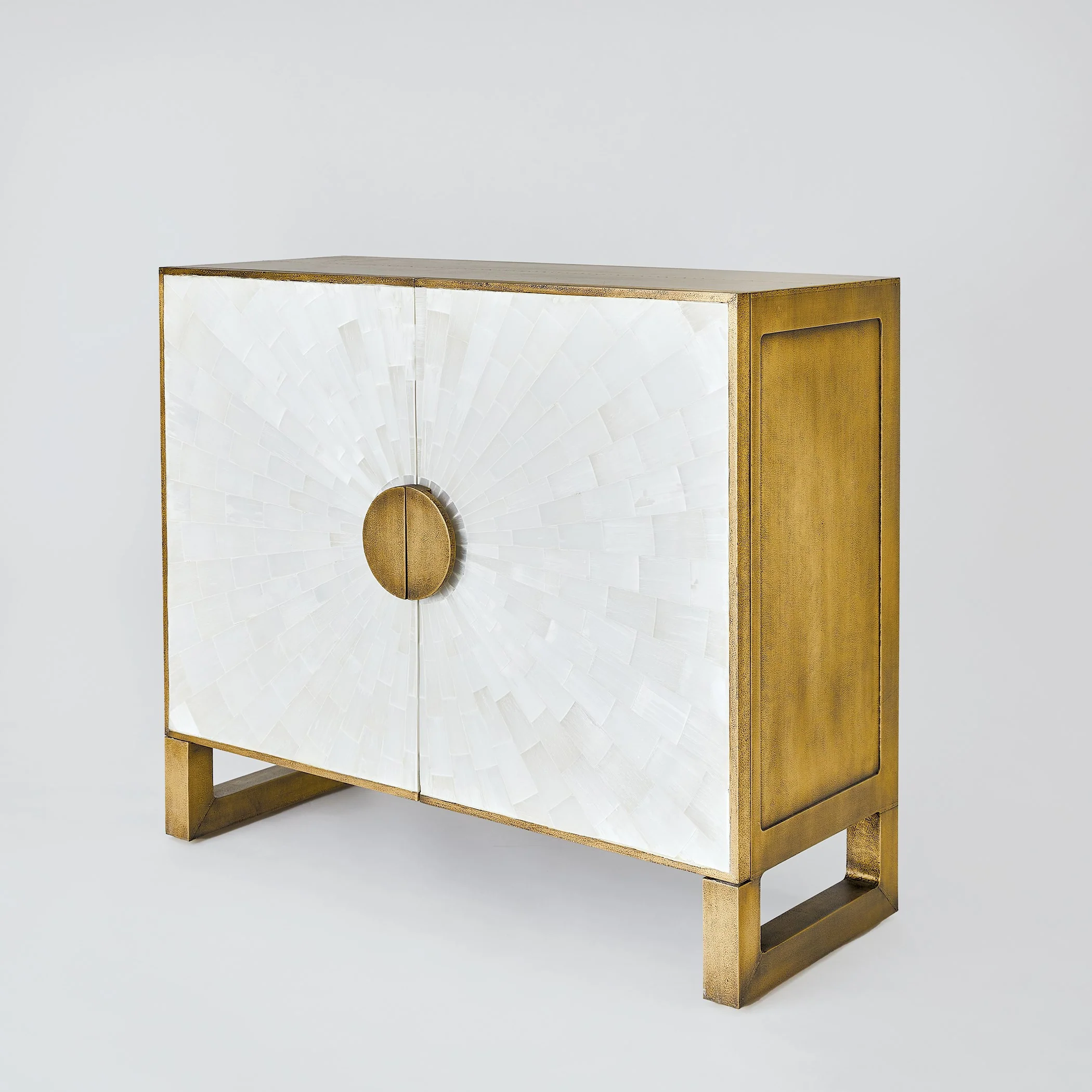 Global Views Gypsum Cabinet - Image 2