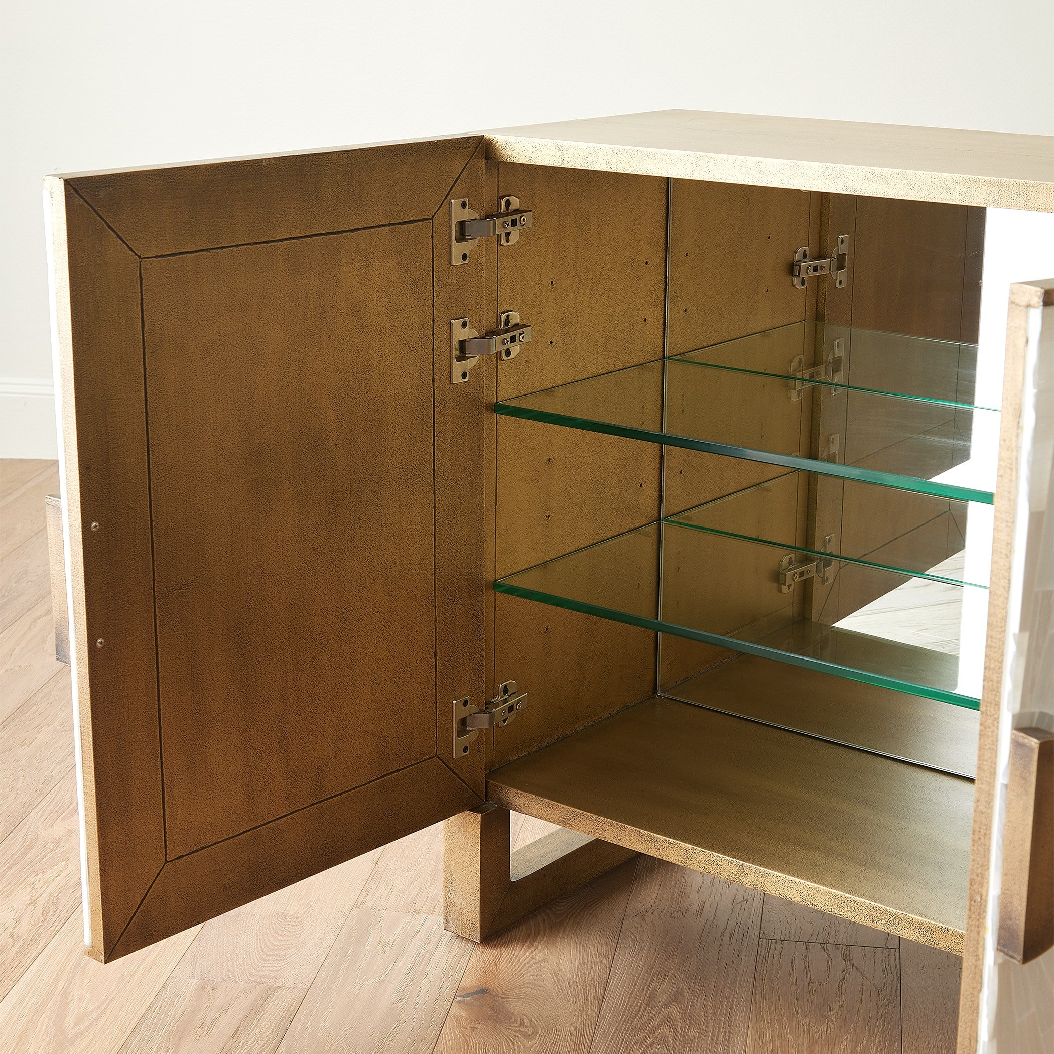 Global Views Gypsum Cabinet - Image 5