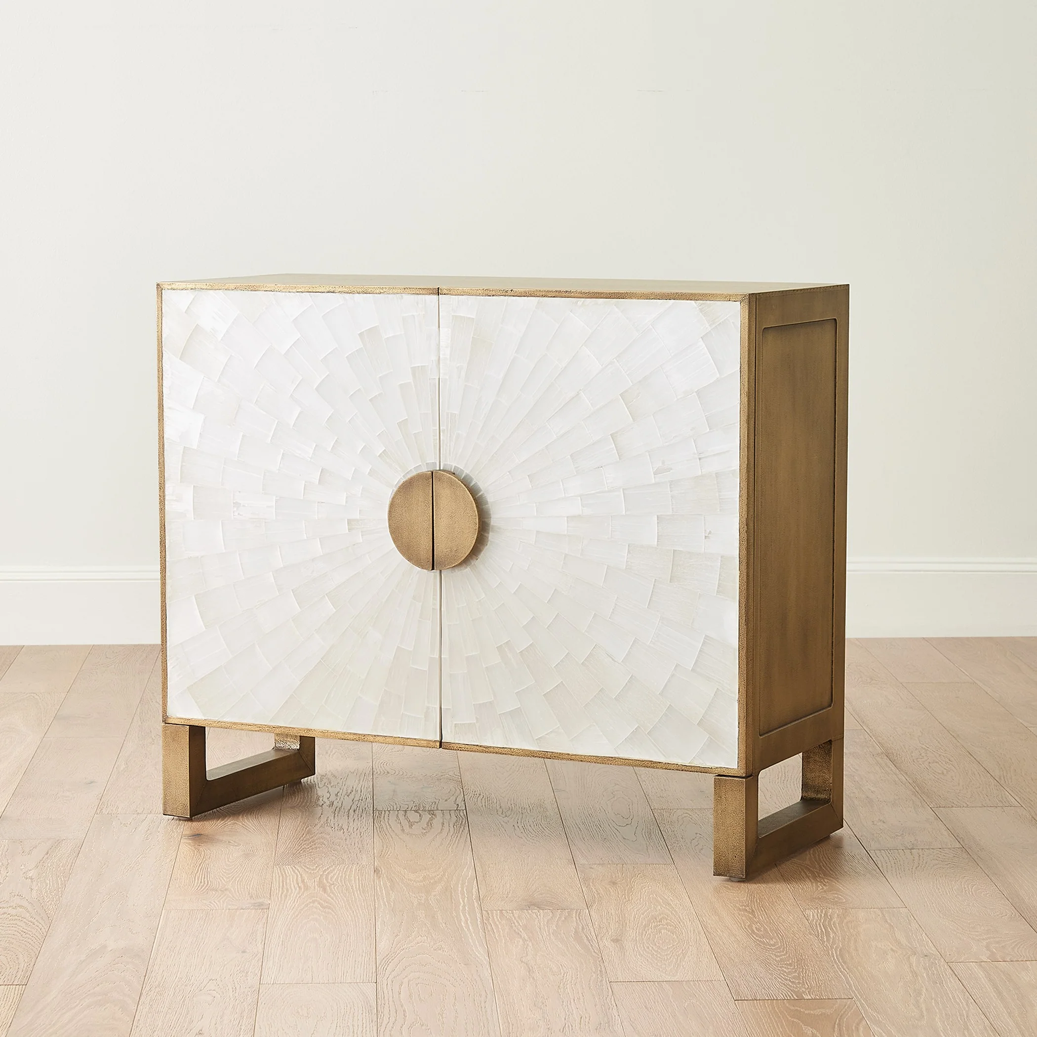 Global Views Gypsum Cabinet - Image 6