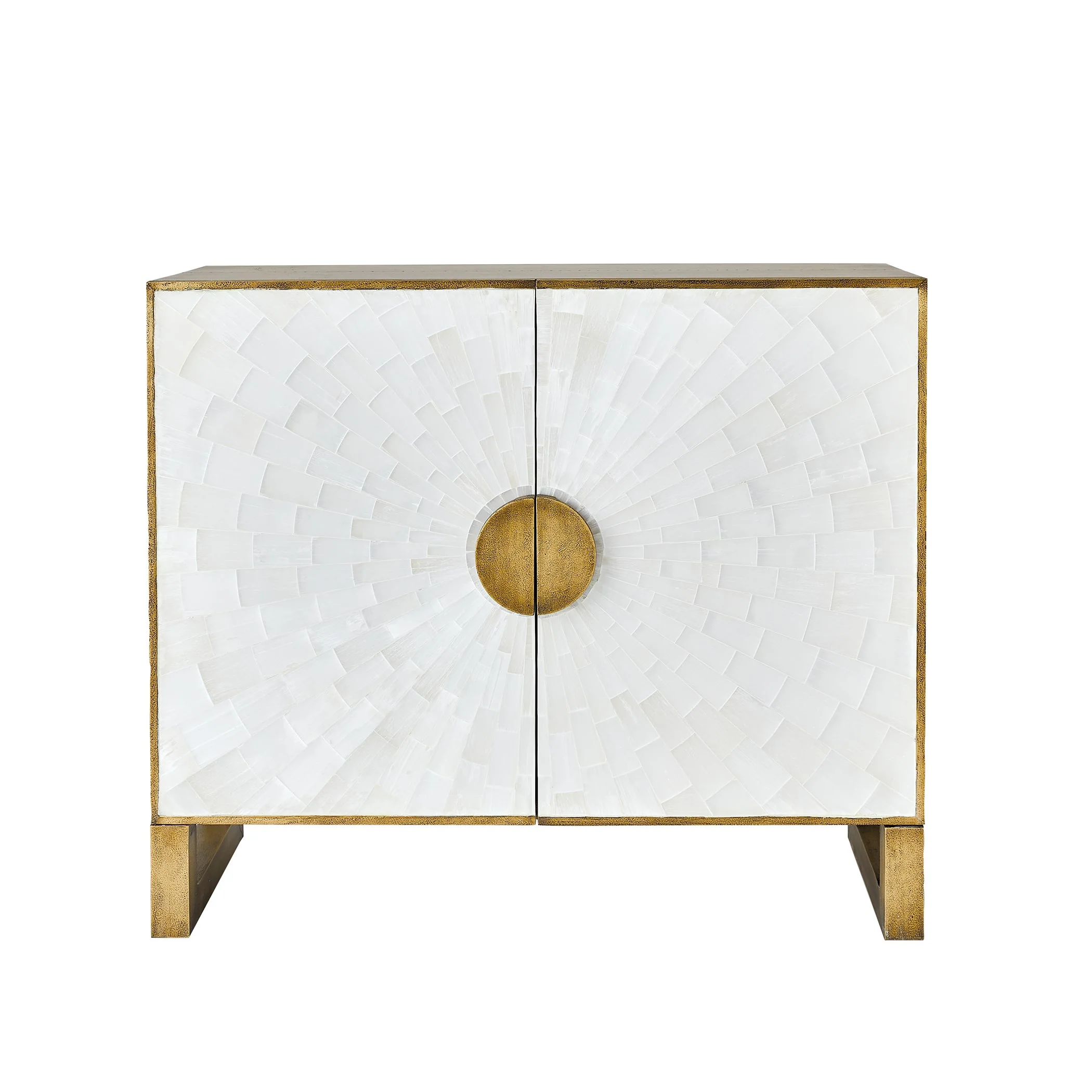 Global Views Gypsum Cabinet - Image 8