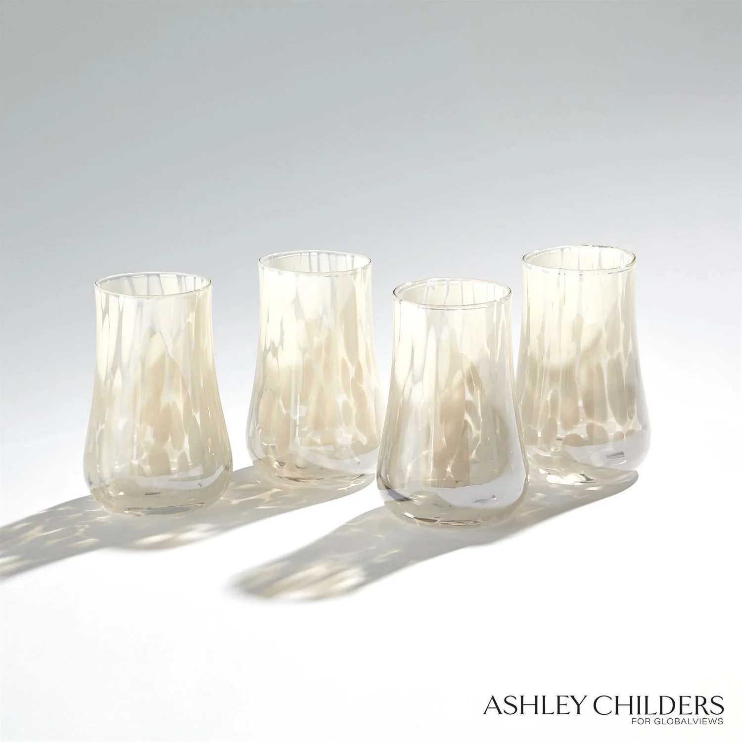 Global Views Hamish Glass Opal Dots by Ashley Childers Clearance - Image 9