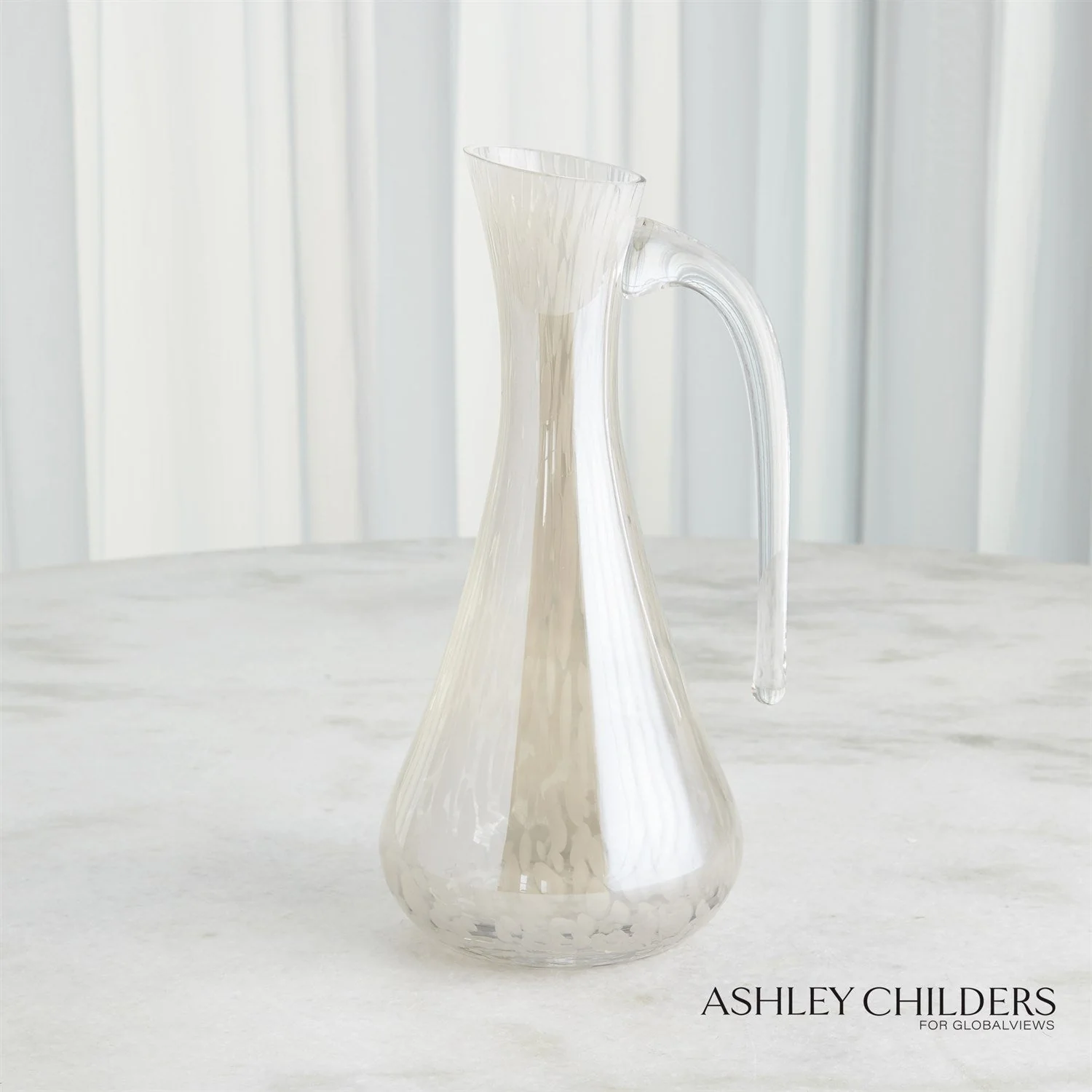 Global Views Hamish Pitcher-Opal Dots by Ashley Childers Clearance - Image 4